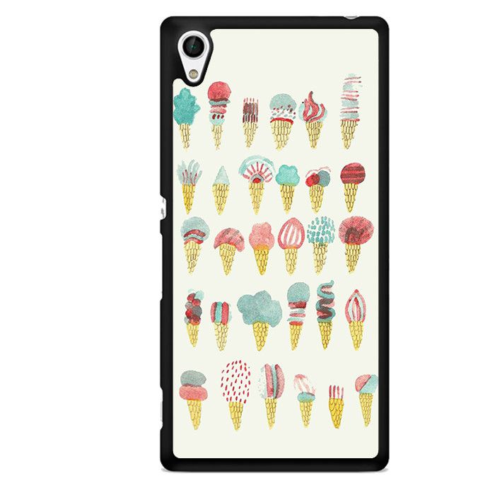Cute Ice Cream Tatum-2925 Sony Phonecase Cover For - Sony Xperia , HD Wallpaper & Backgrounds