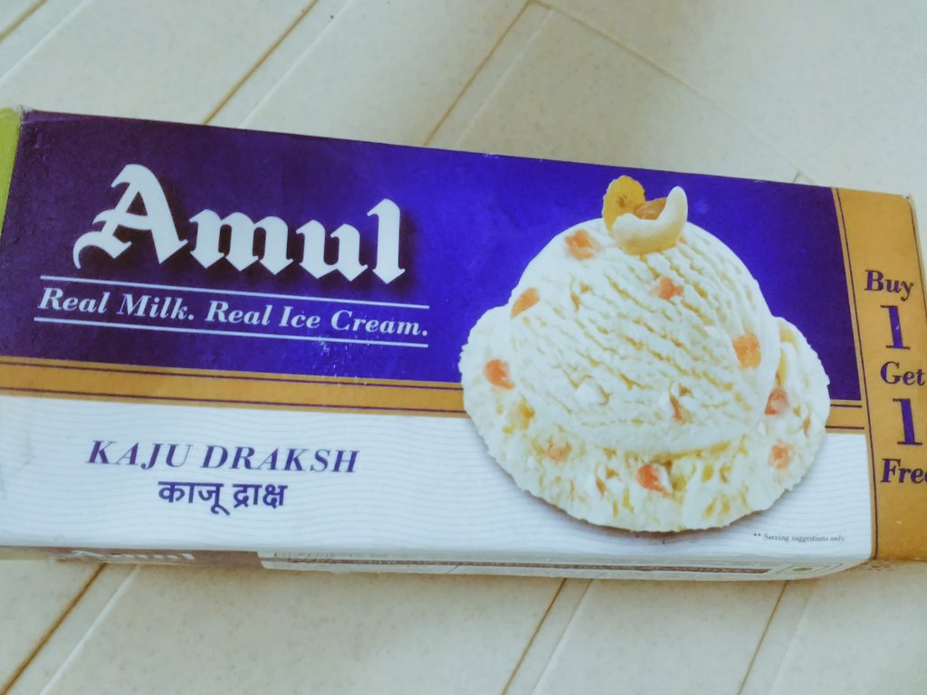 #kajudraksh Hashtag On Twitter - Family Pack Amul Ice Cream , HD Wallpaper & Backgrounds