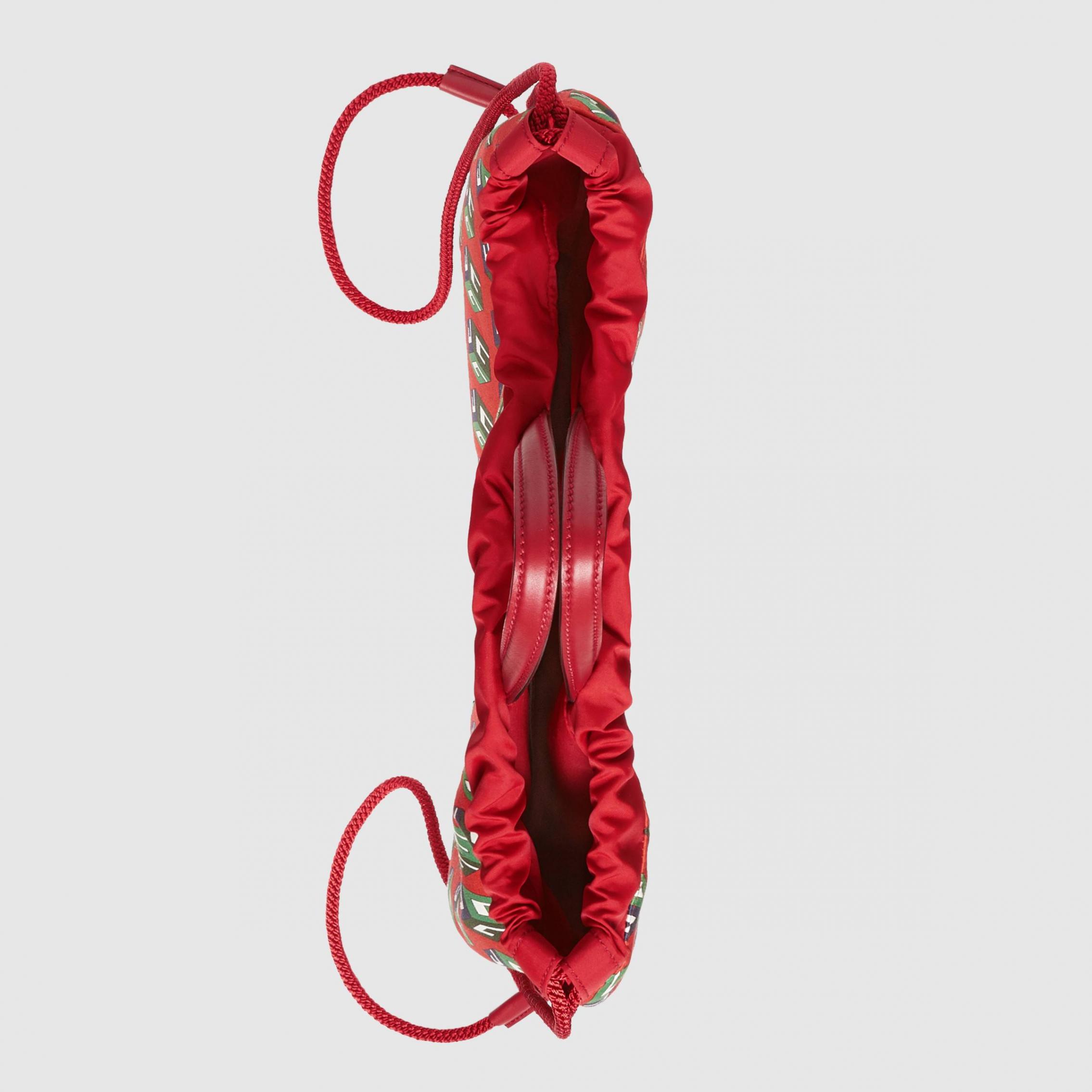 Gucci Red Mens Gg Wallpaper Drawstring Backpack Gg - Umbrella , HD Wallpaper & Backgrounds