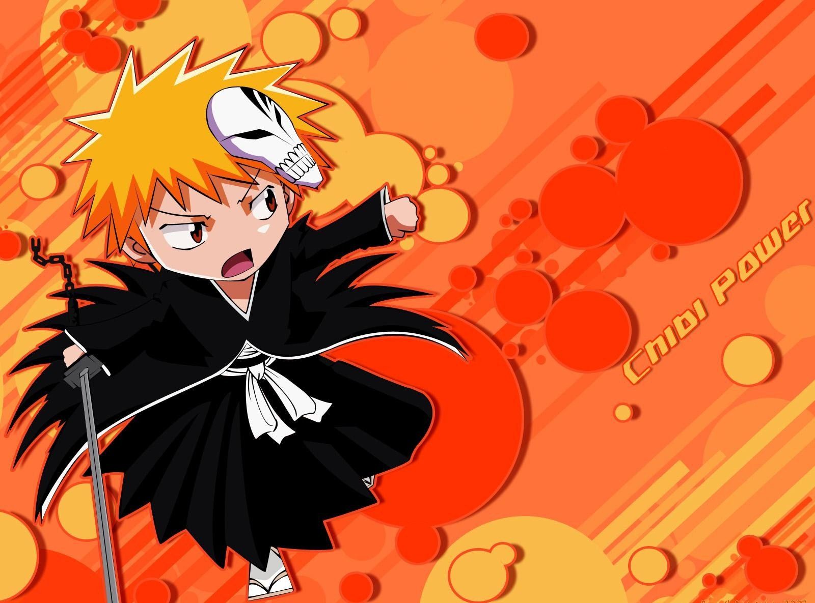 Ichigo, Bankai, Bleach, Characters, Hollow, Ichigo, - Bleach Ichigo Wallpaper Chibi , HD Wallpaper & Backgrounds