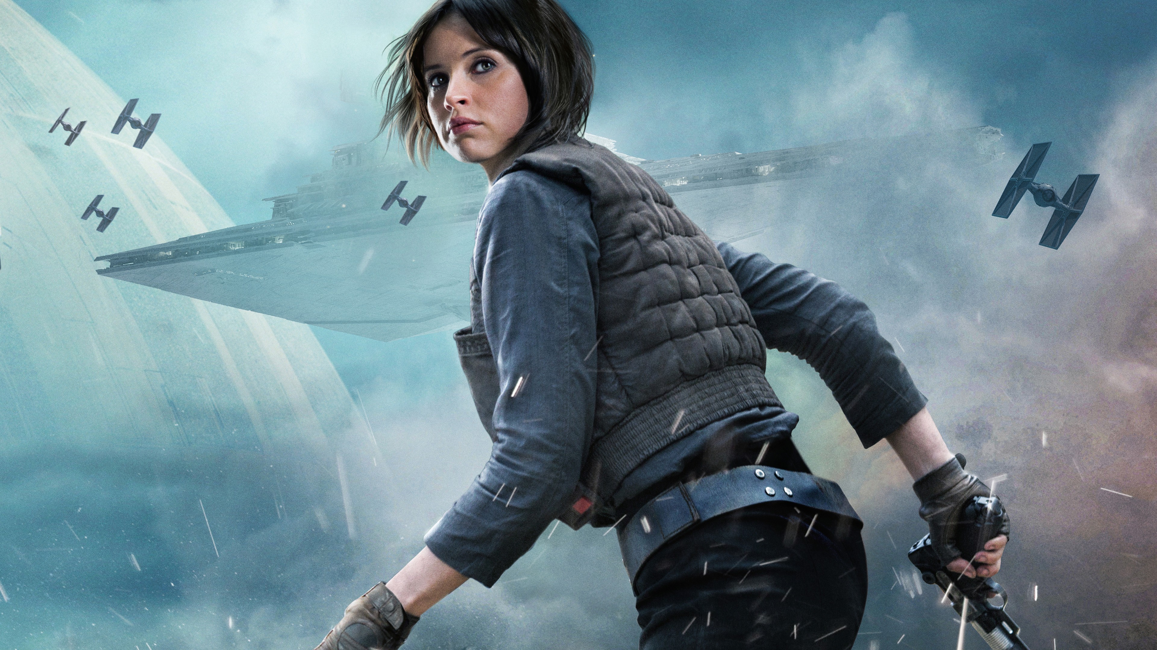 #movies, #felicity Jones, #rogue One - Jyn Erso , HD Wallpaper & Backgrounds