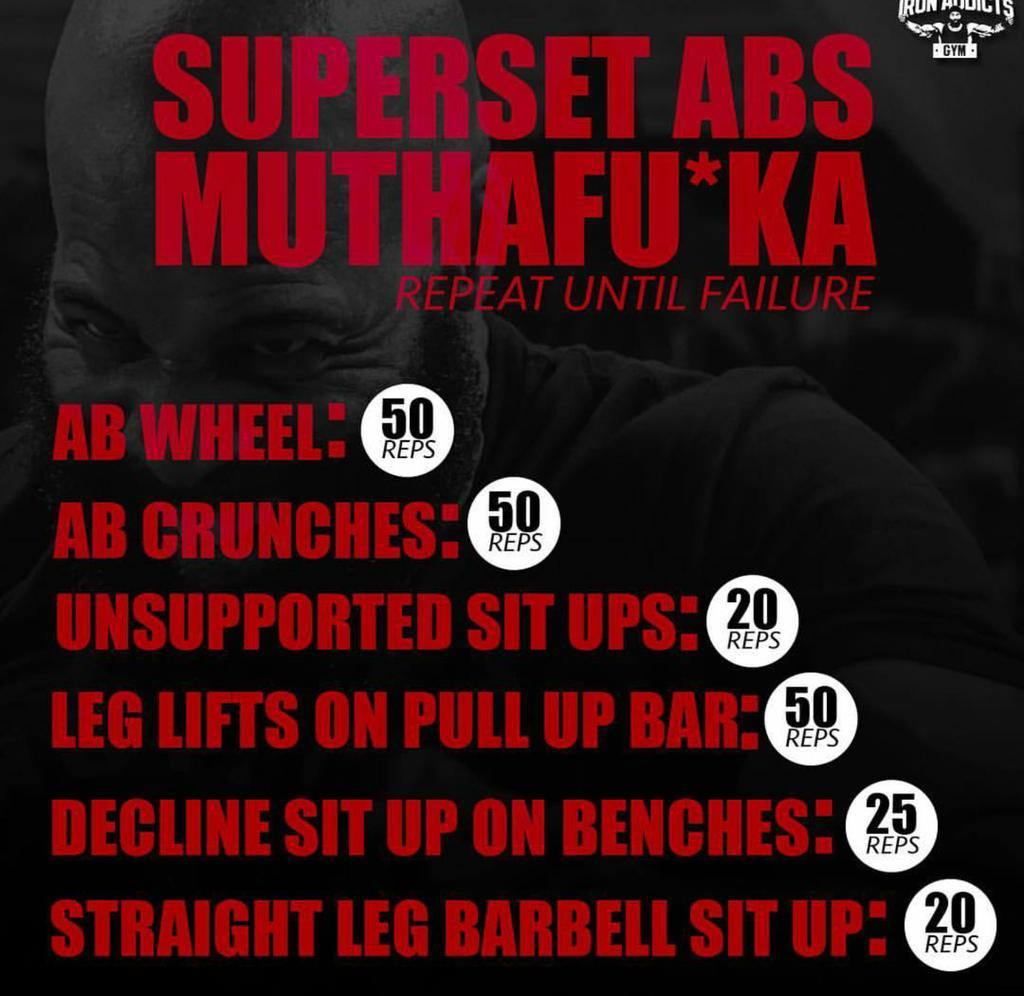 C T Fletcher On Twitter Today S Routine Abs Style - Fonzie Wake Up Call , HD Wallpaper & Backgrounds