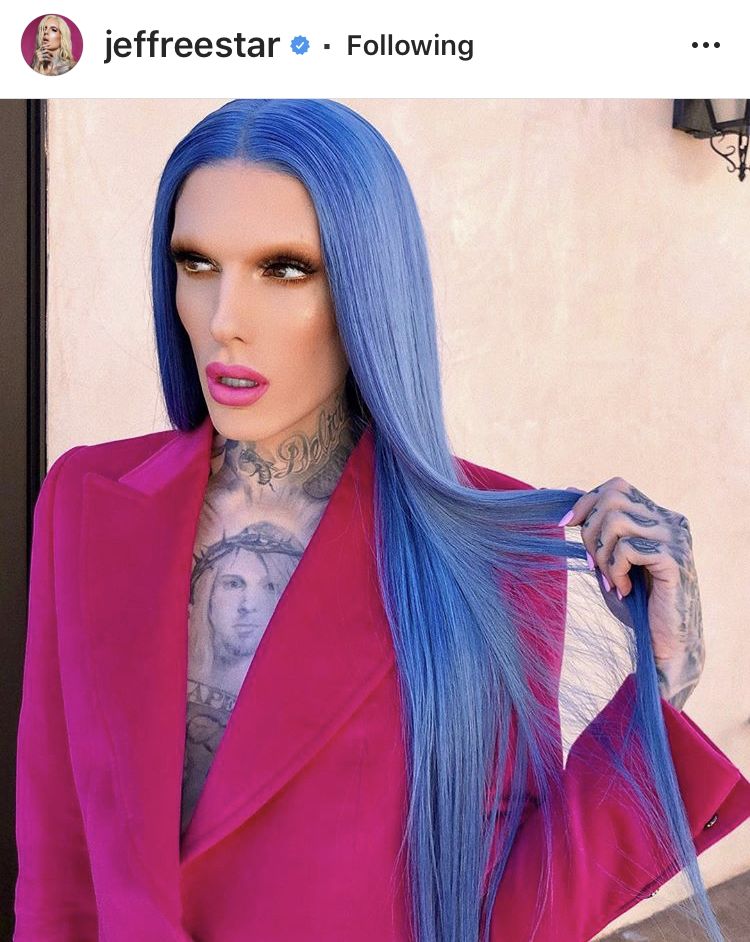 More Like This - Jeffree Star Blue Wig , HD Wallpaper & Backgrounds