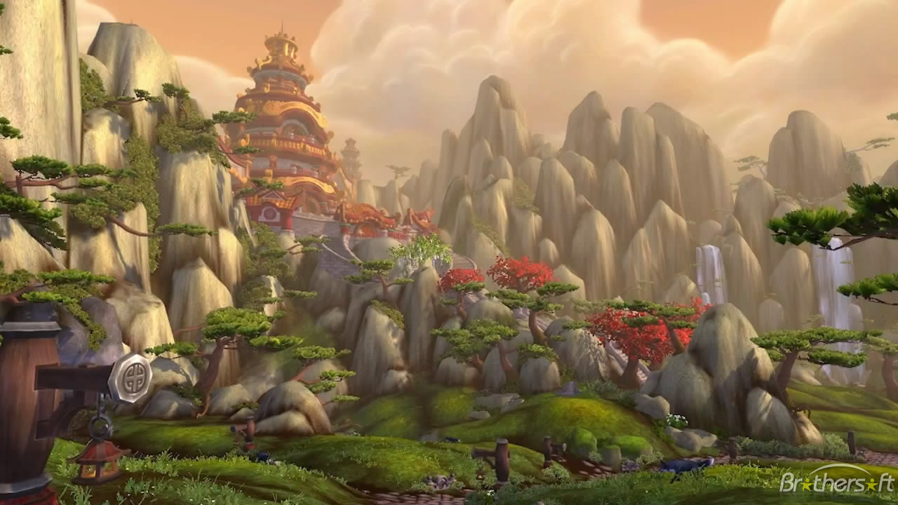 Hd Wallpapers Mists Of Pandaria And Widescreen Backgrounds - World Of Warcraft Background Pandaria , HD Wallpaper & Backgrounds