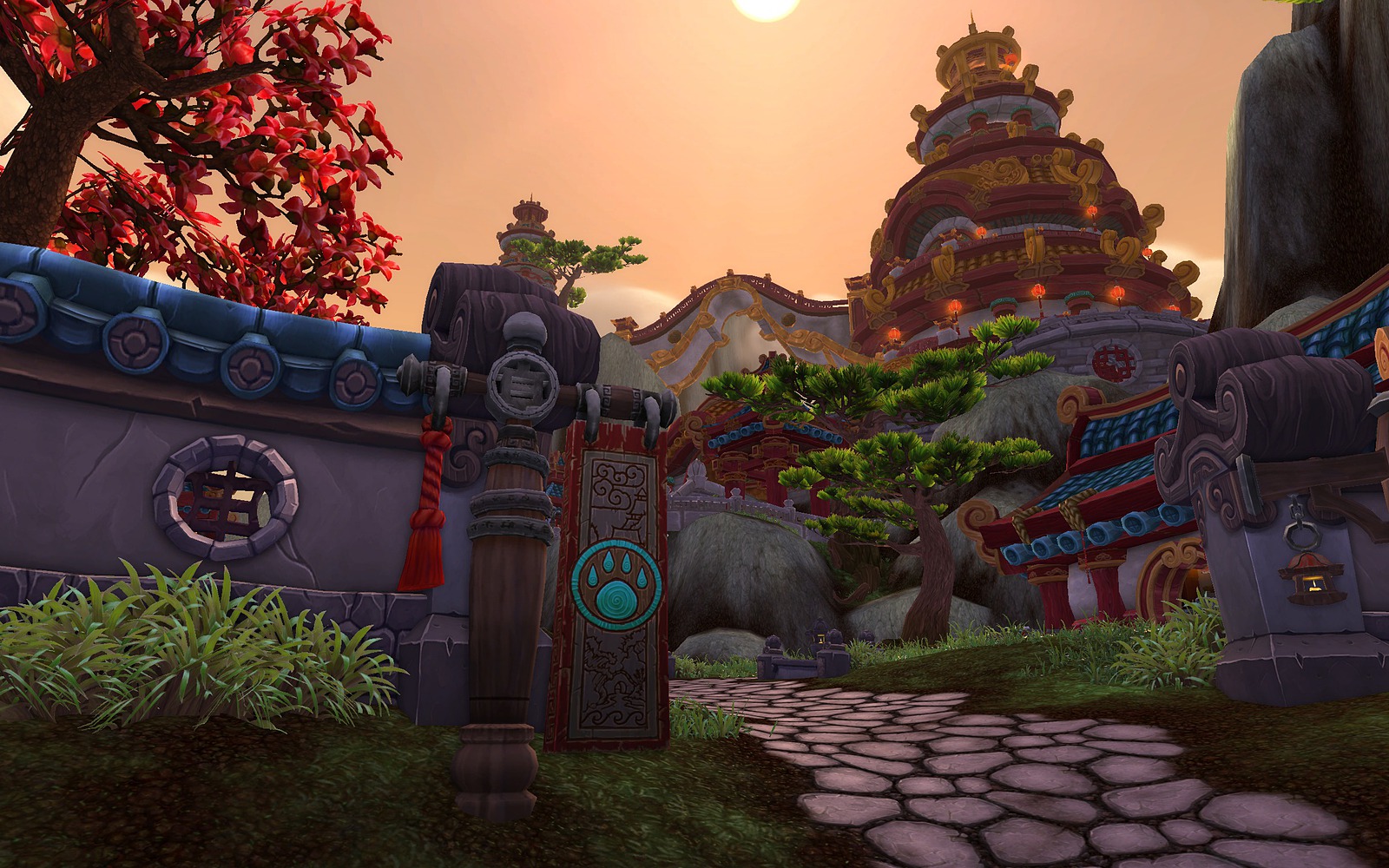 World Of Warcraft - World Of Warcraft Pandaria Place , HD Wallpaper & Backgrounds