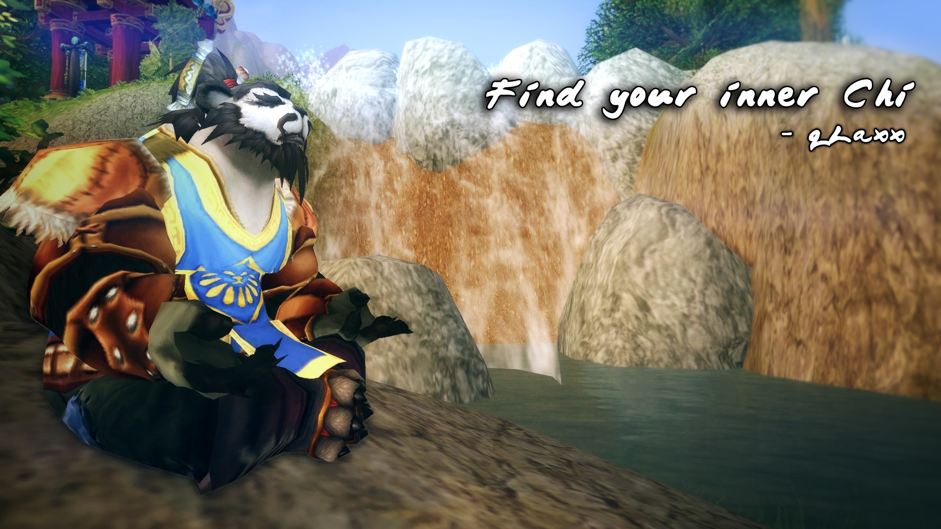 Invasion World Of Warcraft Tigers Chi Panda Bears Lakes - Pc Game , HD Wallpaper & Backgrounds