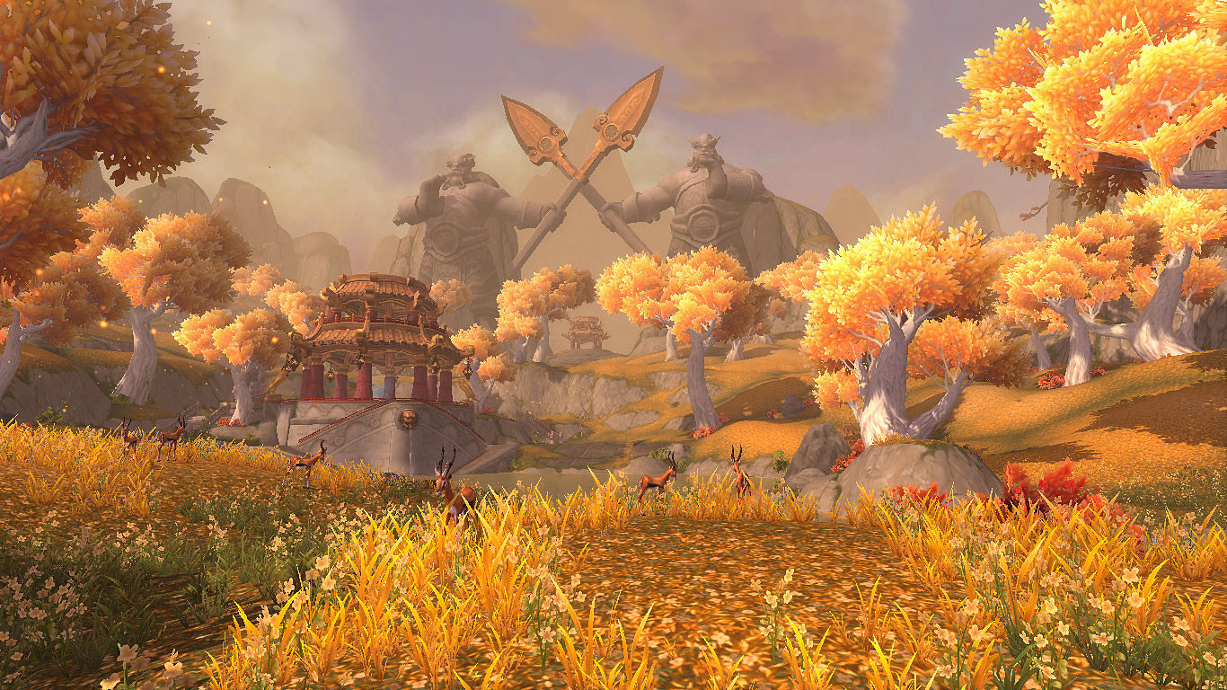 Mists Of Pandaria Vale Of Eternal Blossoms , HD Wallpaper & Backgrounds