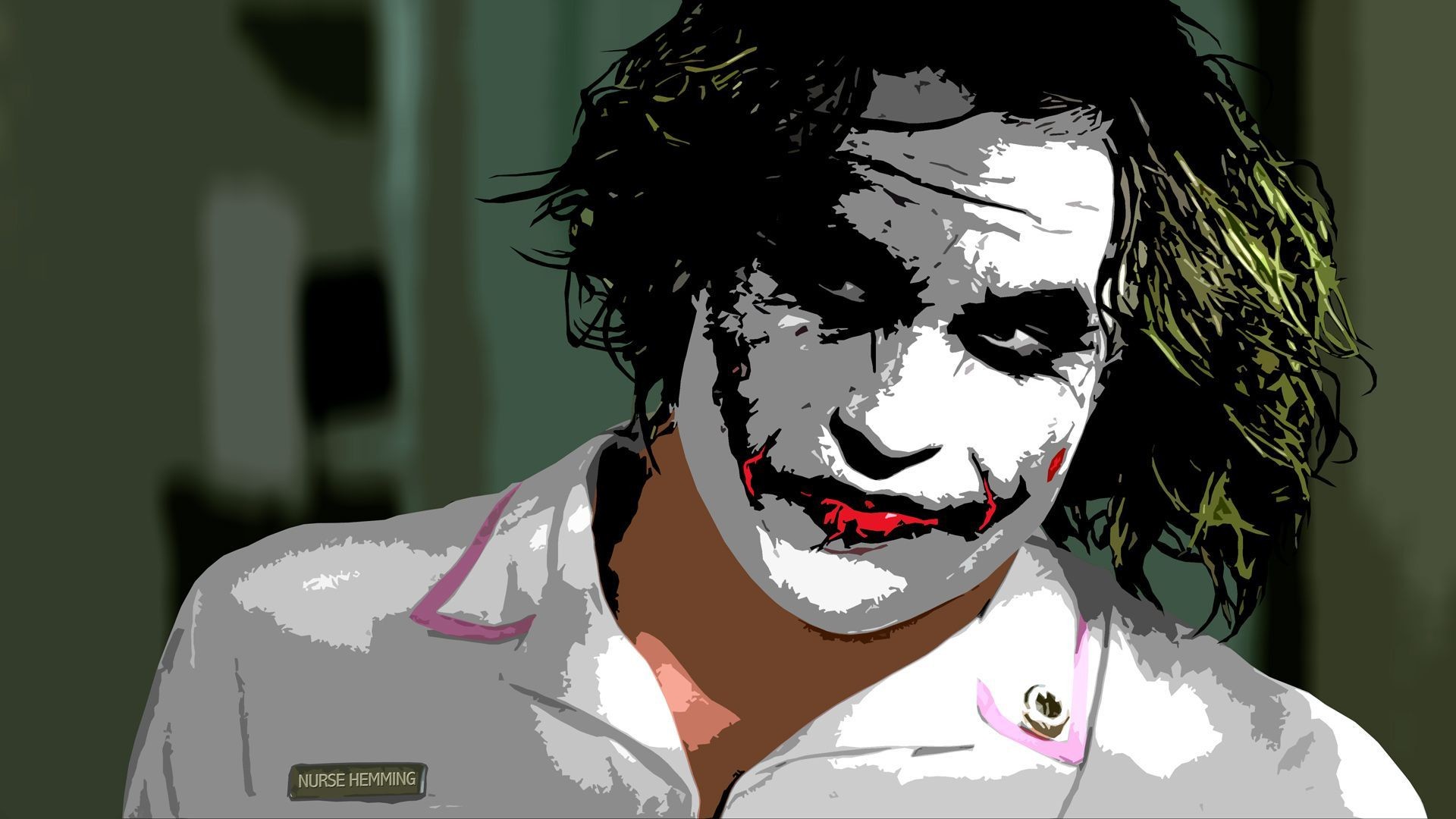The Joker Dark Knight Heath Ledger Hd Wallpaper Wallpaper - Joker Happy Independence Day , HD Wallpaper & Backgrounds