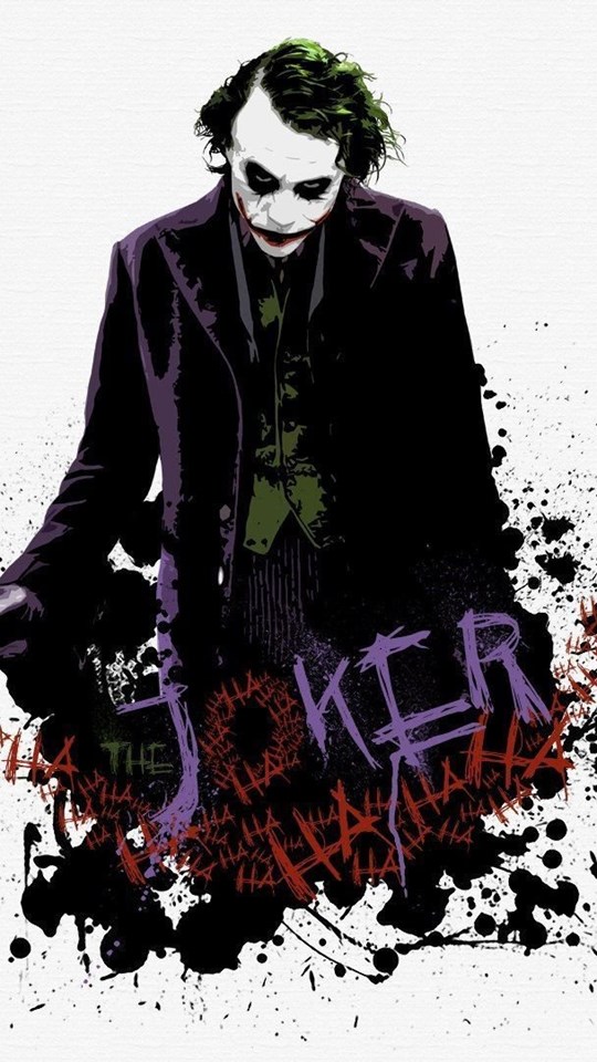 Android Hd - Joker With White Background , HD Wallpaper & Backgrounds