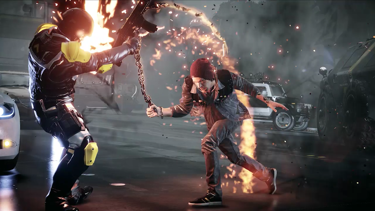 Download Infamous Game Screen High Definition Games - Infamous Second Son , HD Wallpaper & Backgrounds