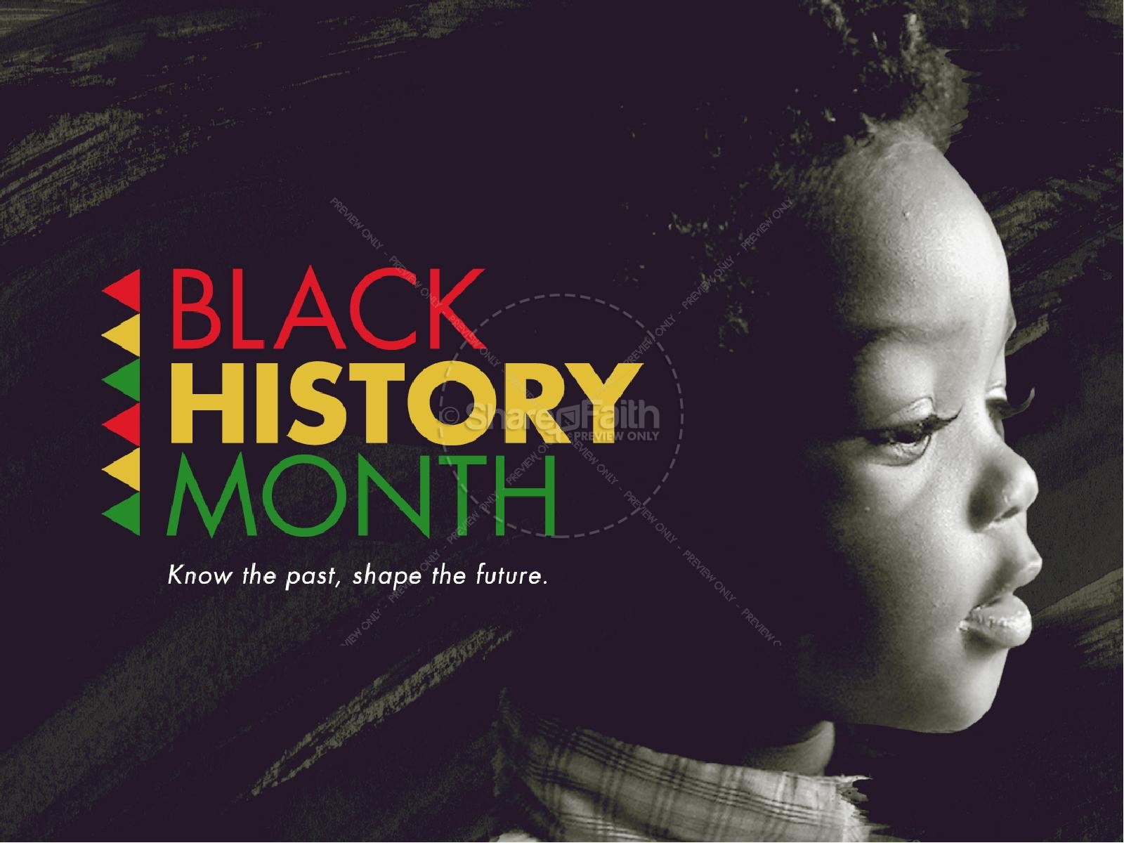Black History Month Christian Powerpoint - Black History Month 2017 , HD Wallpaper & Backgrounds
