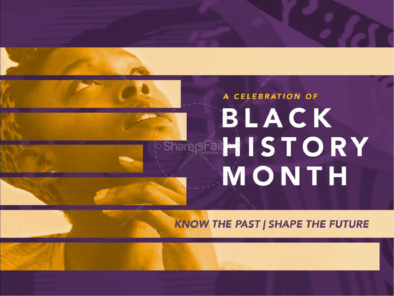 Black History Month Church Powerpoint - African American Women Powerpoint Template , HD Wallpaper & Backgrounds