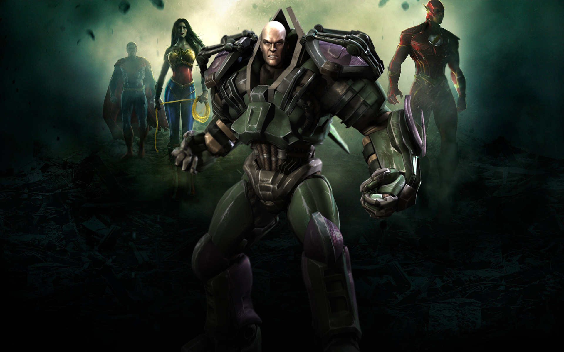 Injustice Gods Among Us Lex Luthor Artwork - Lex Luthor Injustice Gods Among Us , HD Wallpaper & Backgrounds