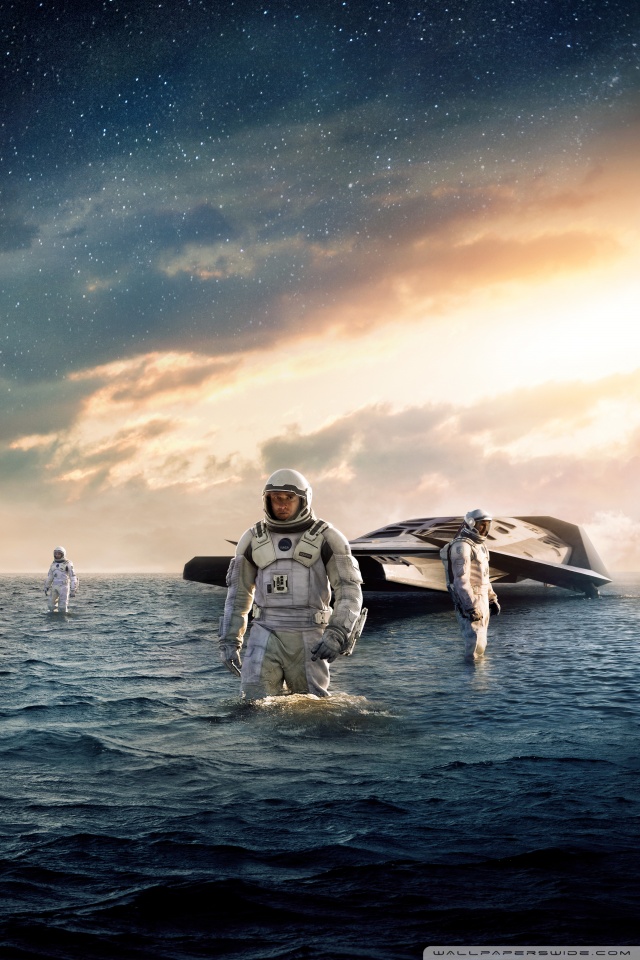 Mobile Hvga - Interstellar Movie Hd Poster , HD Wallpaper & Backgrounds