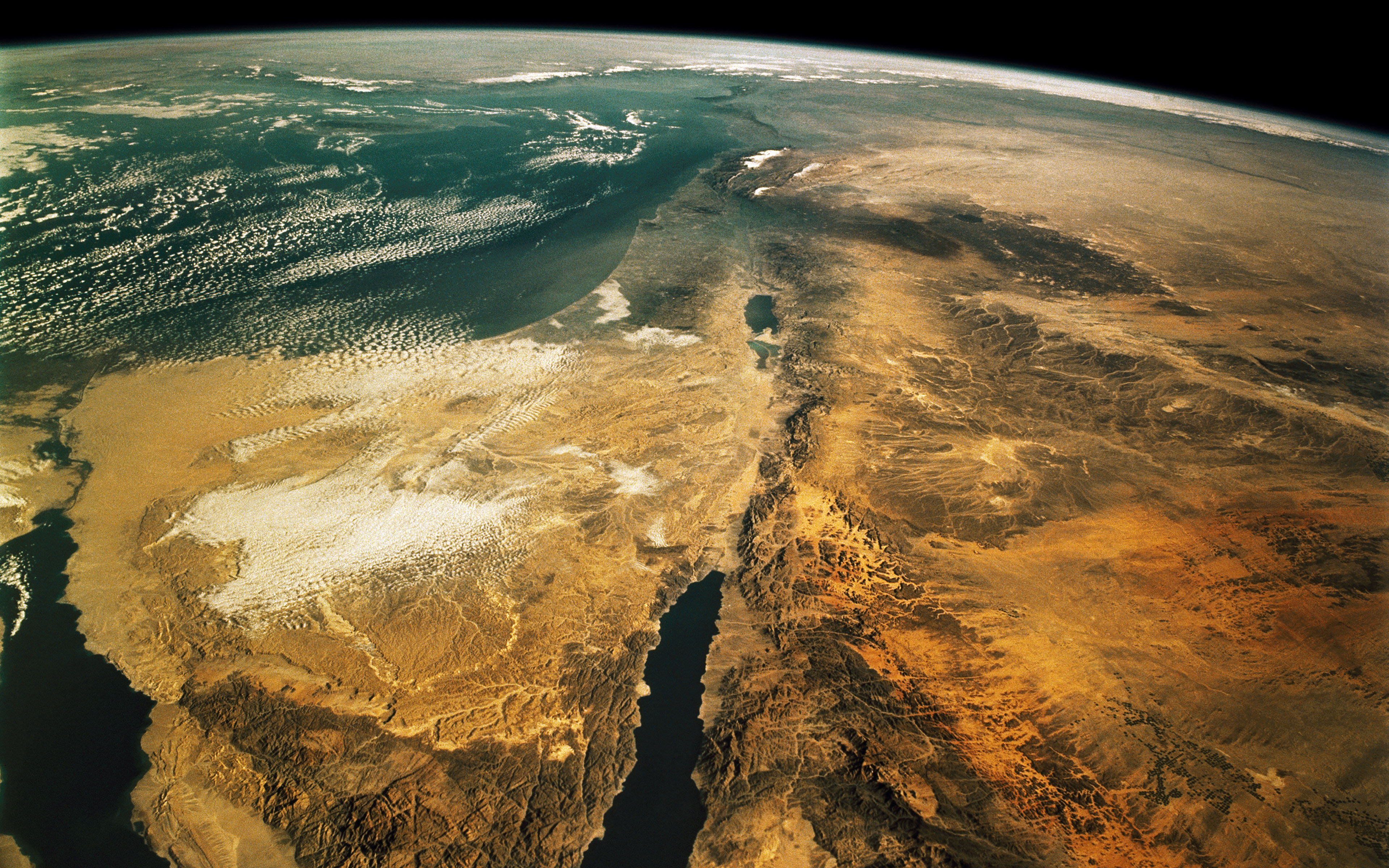 3840 X - Saudi Arabia From Space , HD Wallpaper & Backgrounds