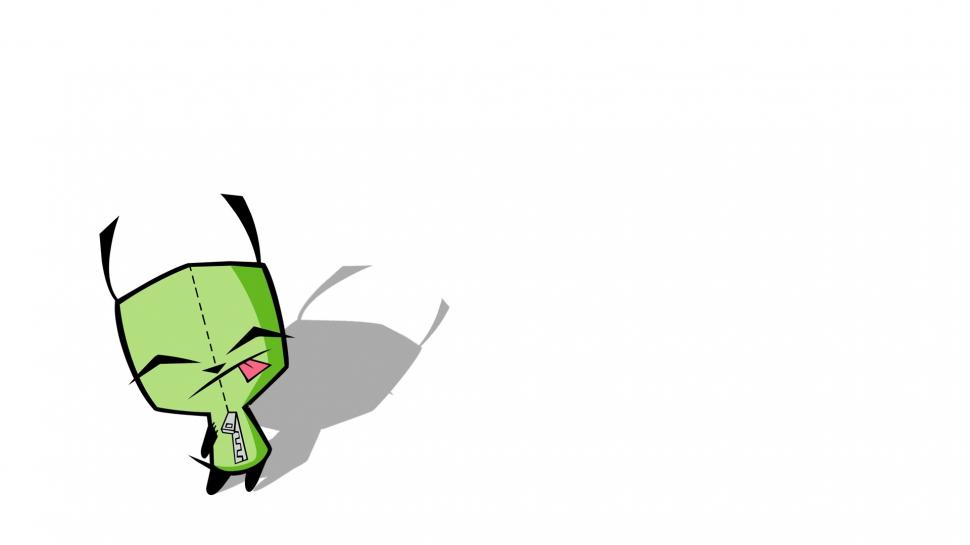 Invader Zim White Gir Hd Wallpaper - Gir , HD Wallpaper & Backgrounds