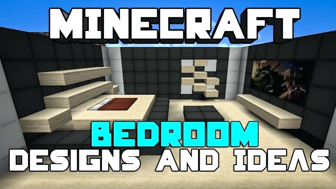 Minecraft - Minecraft Pe Modern Bedroom , HD Wallpaper & Backgrounds
