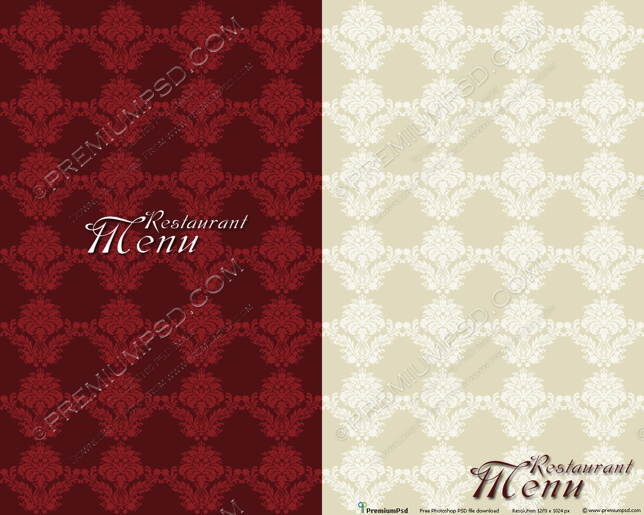 Visiting Cards Backgrounds Restaurant Menu Template - Wallpaper , HD Wallpaper & Backgrounds