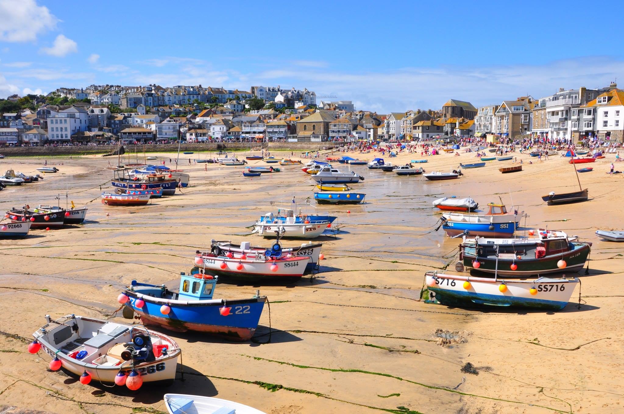 Beautiful England St Ives Cornwall South West Uk United - Harbour , HD Wallpaper & Backgrounds