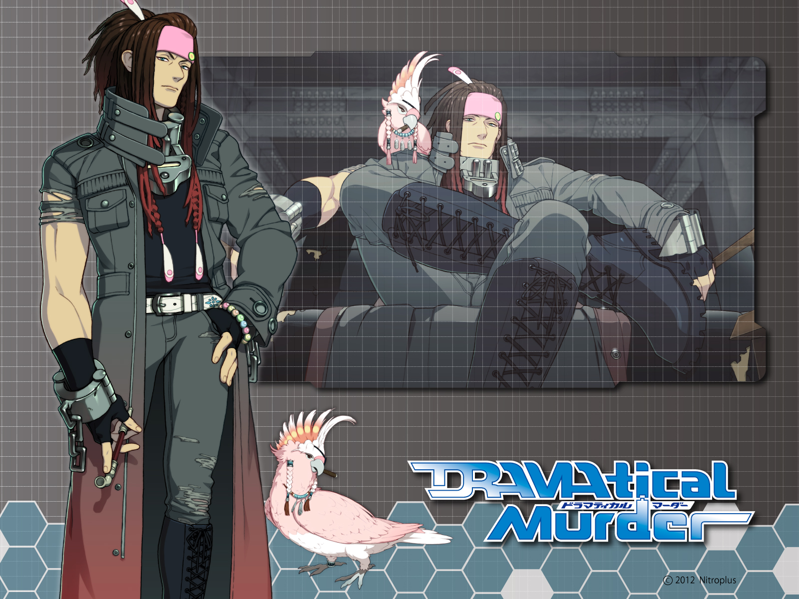 Mink - Dramatical Murders Mink Face , HD Wallpaper & Backgrounds