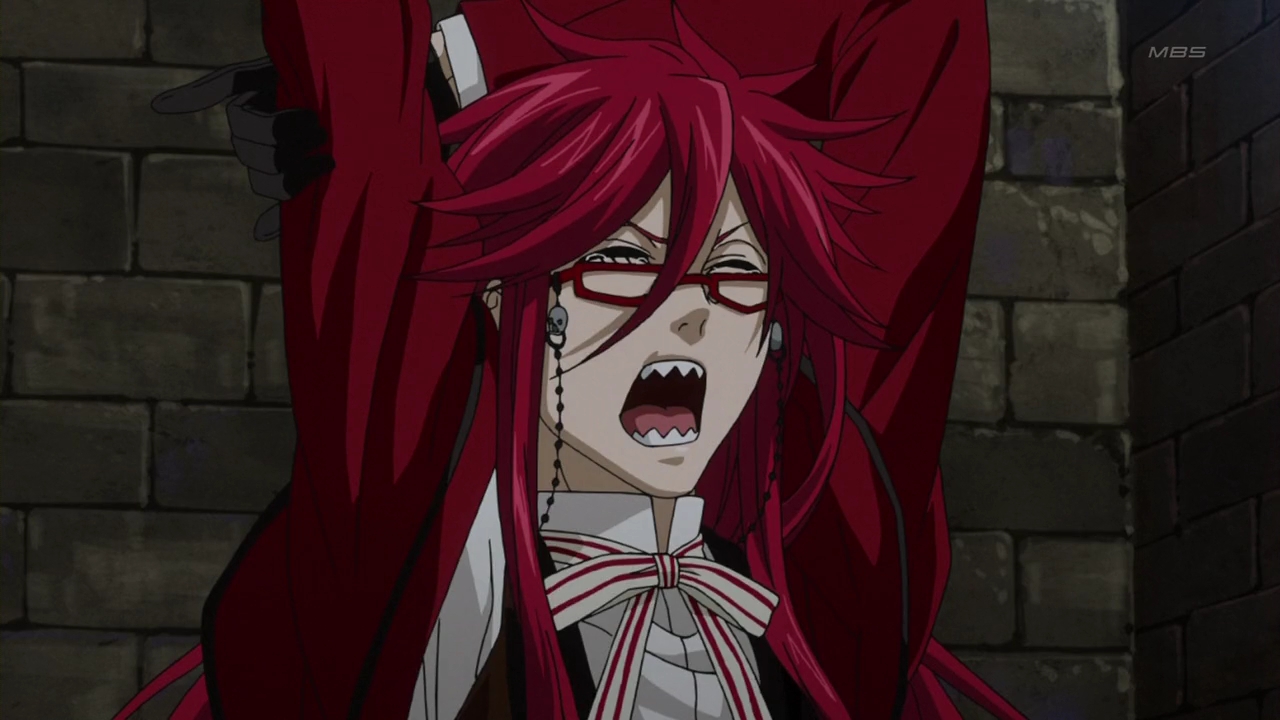Poor Grell - Grell Gifs , HD Wallpaper & Backgrounds