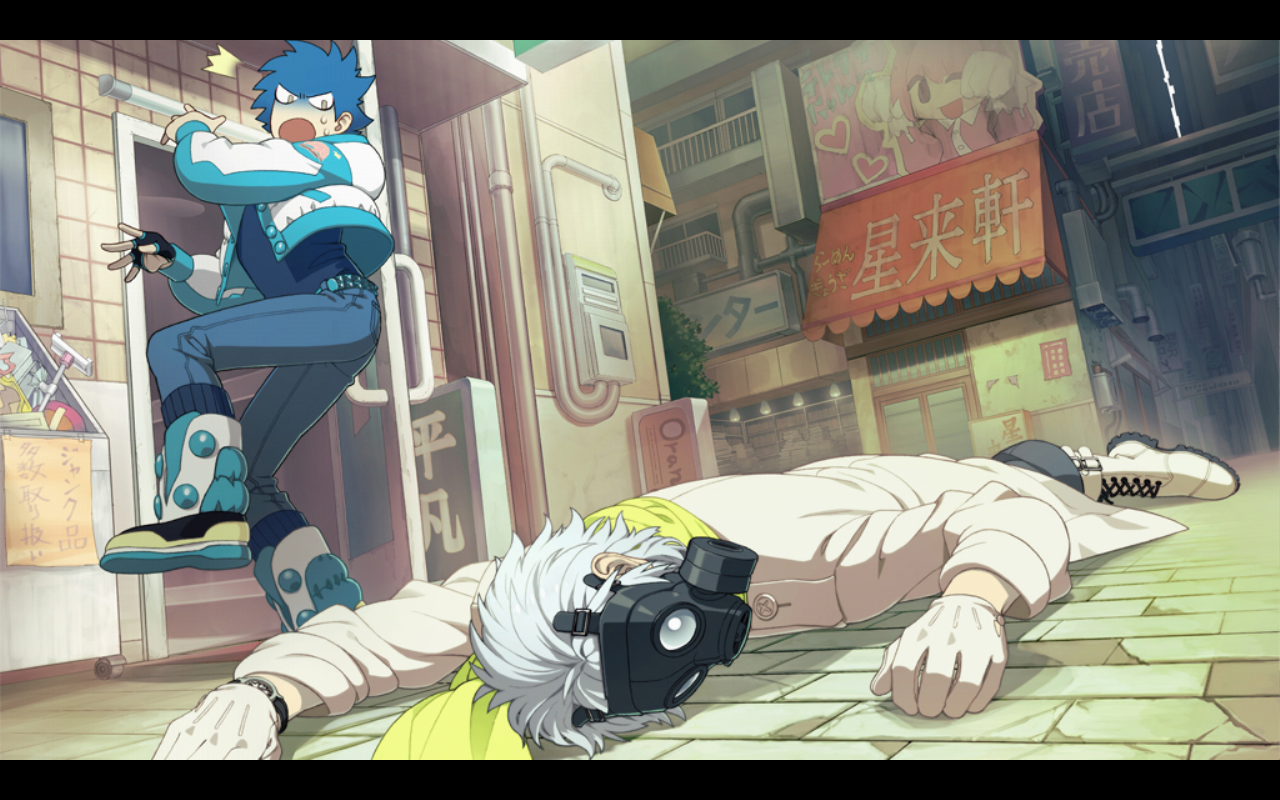 So Yeah, Clear Fell From The Sky When Aoba Chased Away - Dramatical Murders Clear Naked , HD Wallpaper & Backgrounds