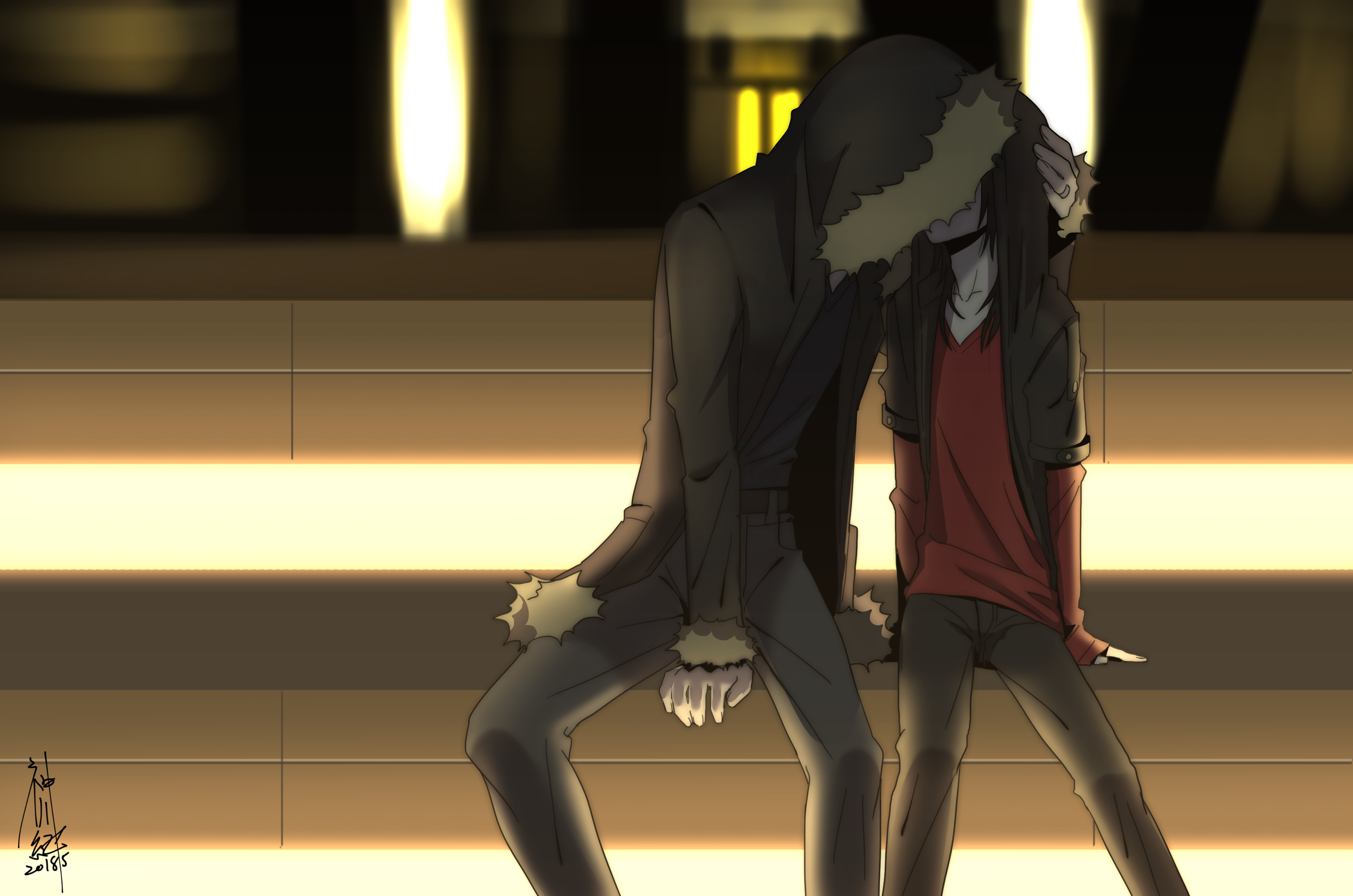 Tei Azuma, Izaya Orihara, Durarara , Anime, Yaoi Wallpaper - Izaya Orihara , HD Wallpaper & Backgrounds