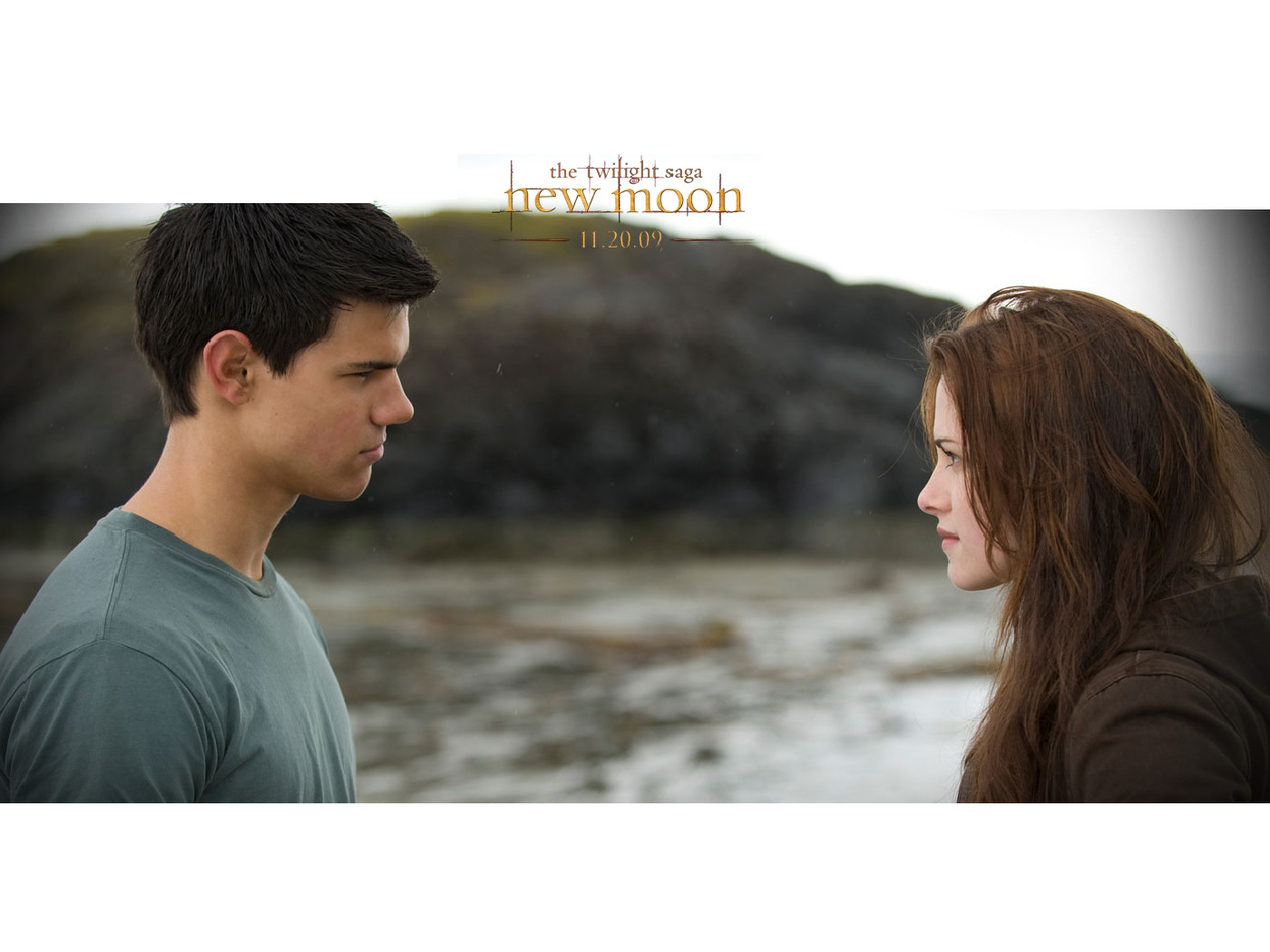 Twilight New Moon Bella Swan And Jacob Black(taylor - Twilight New Moon Bella And Jacob , HD Wallpaper & Backgrounds