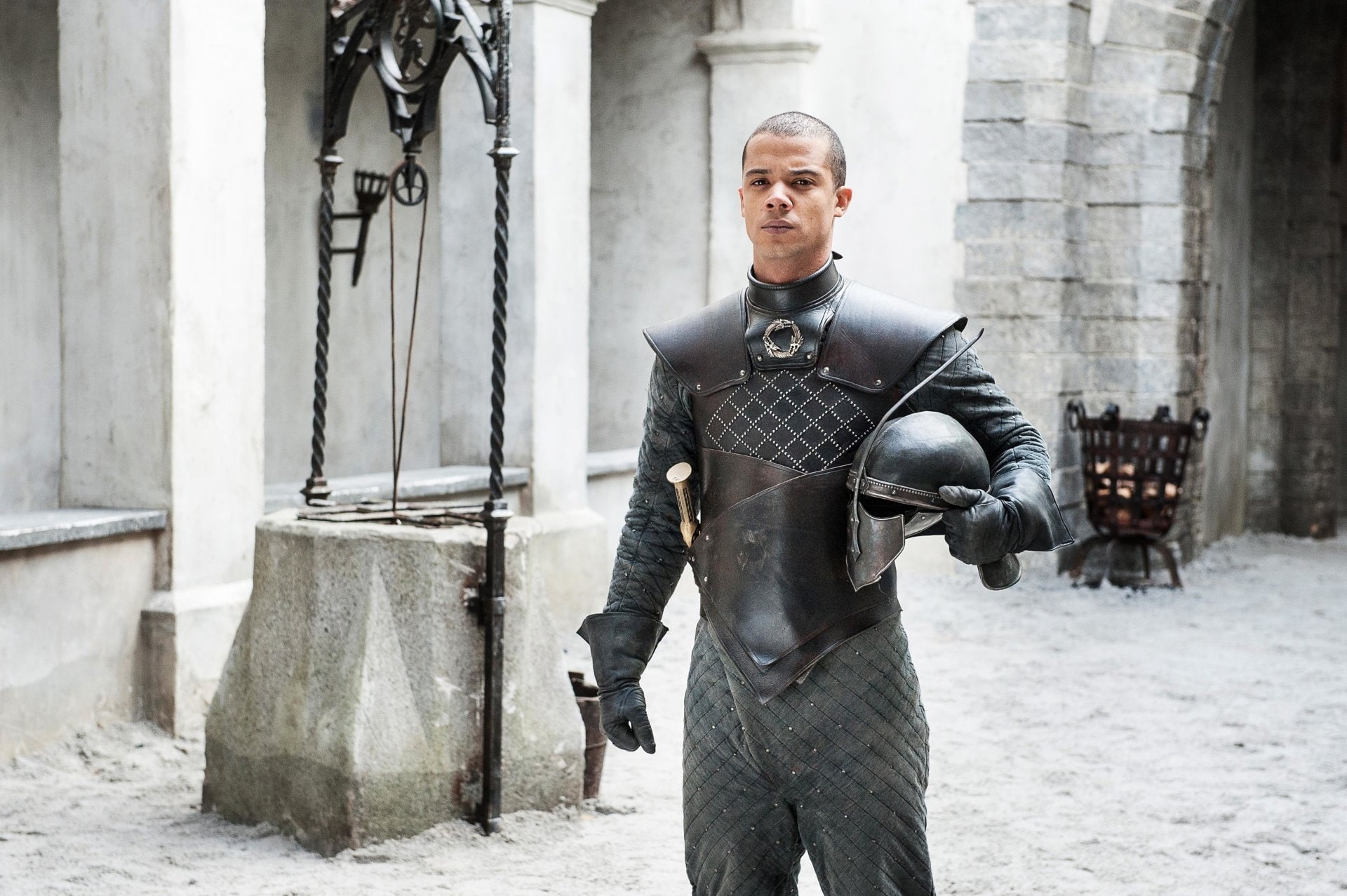 Tv Show, Game Of Thrones, Grey Worm, Jacob Anderson - Grey Worm 4k , HD Wallpaper & Backgrounds