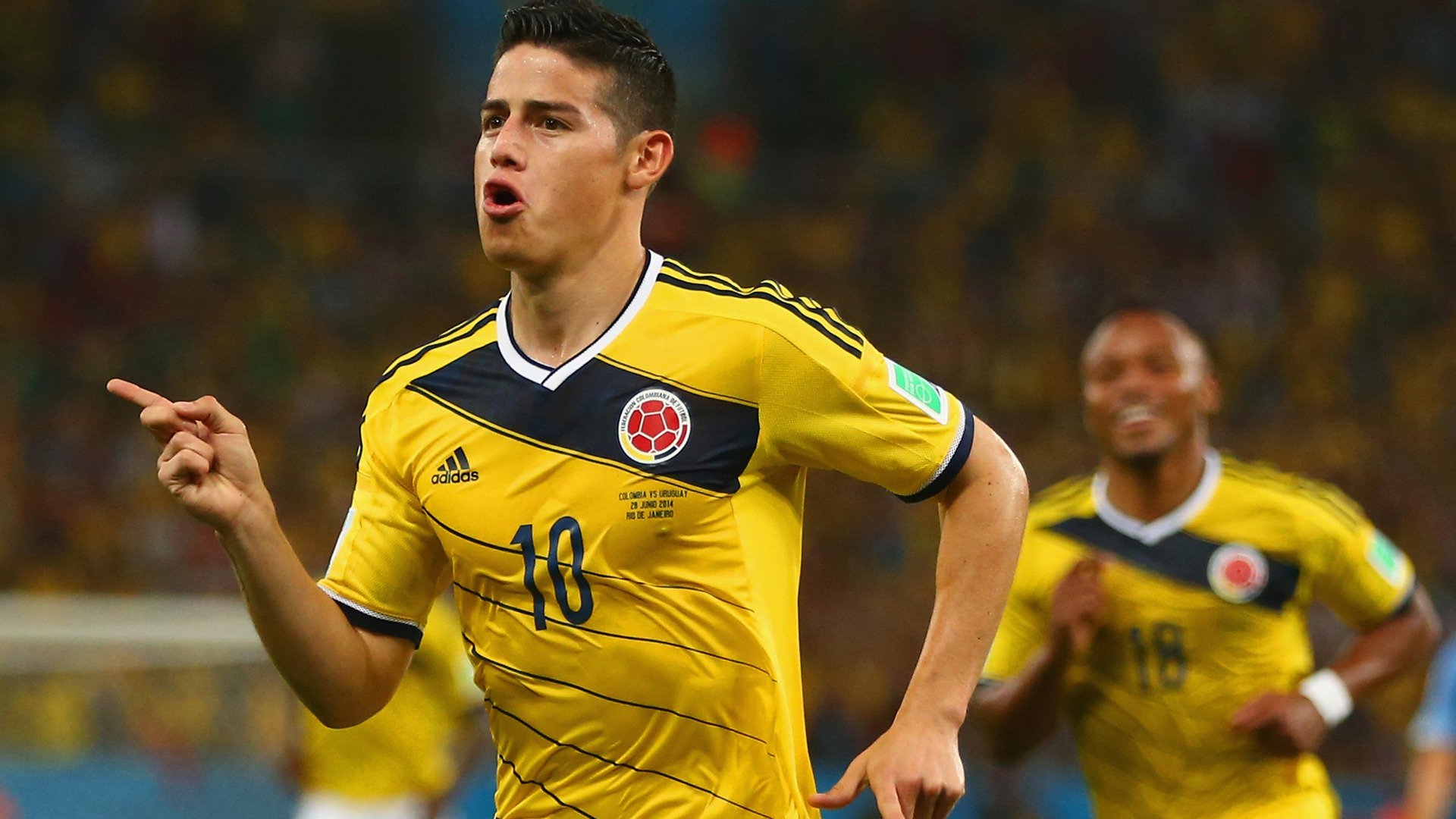 Hd Wallpaper - James Rodriguez Full Hd , HD Wallpaper & Backgrounds