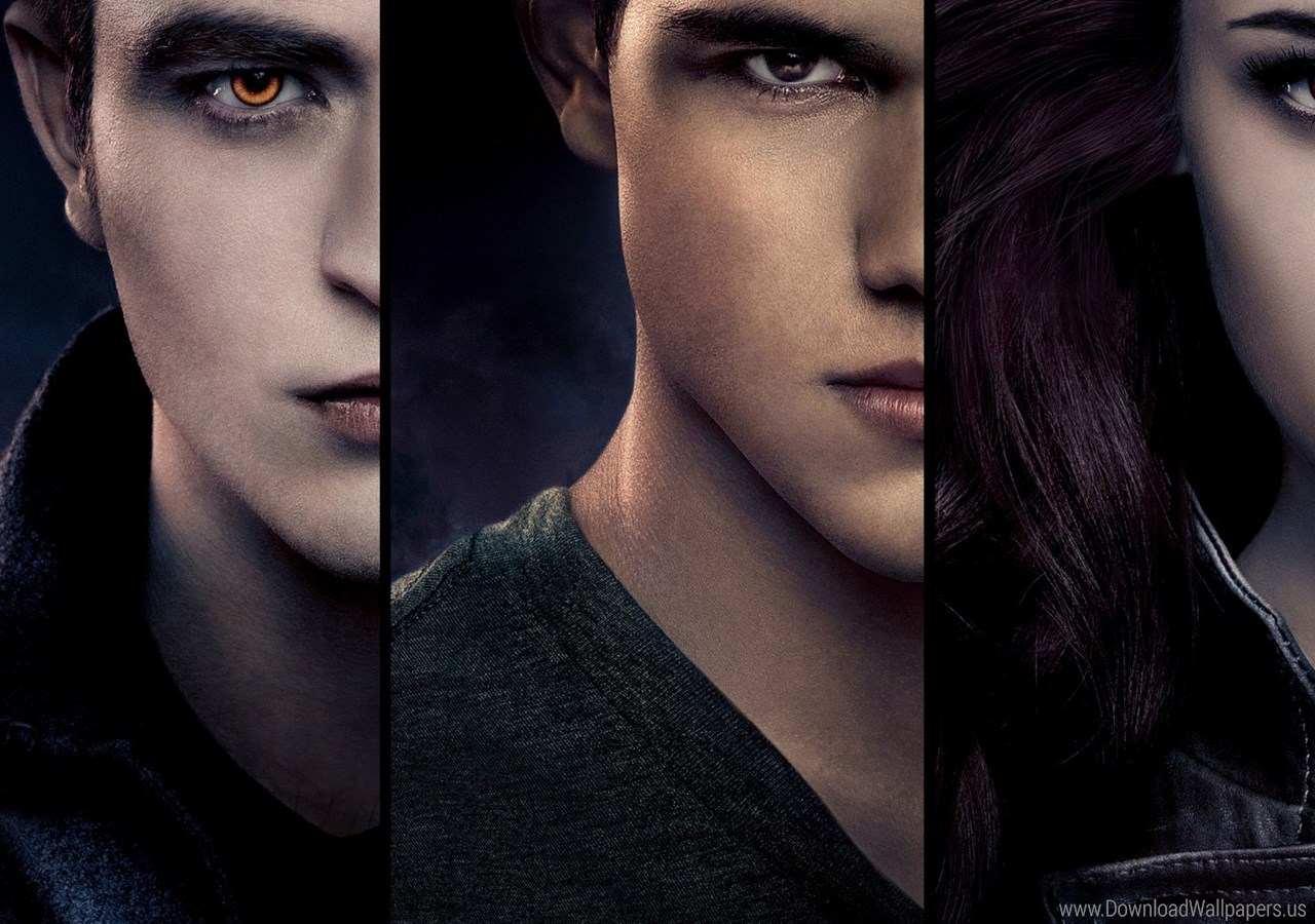 Twilight Jacob Edward Bella , HD Wallpaper & Backgrounds