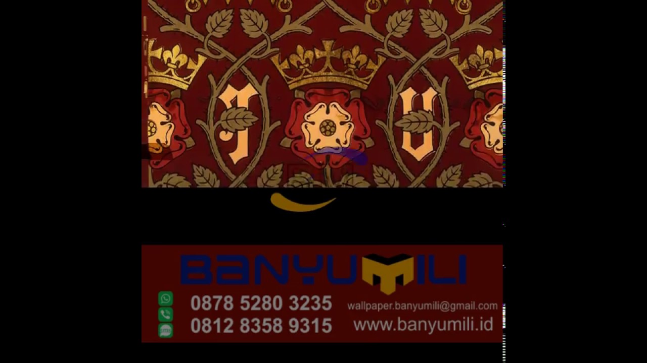 0812 8358 9315 Jual Wallpaper Sticker Dinding Utan - Tudor Rose , HD Wallpaper & Backgrounds