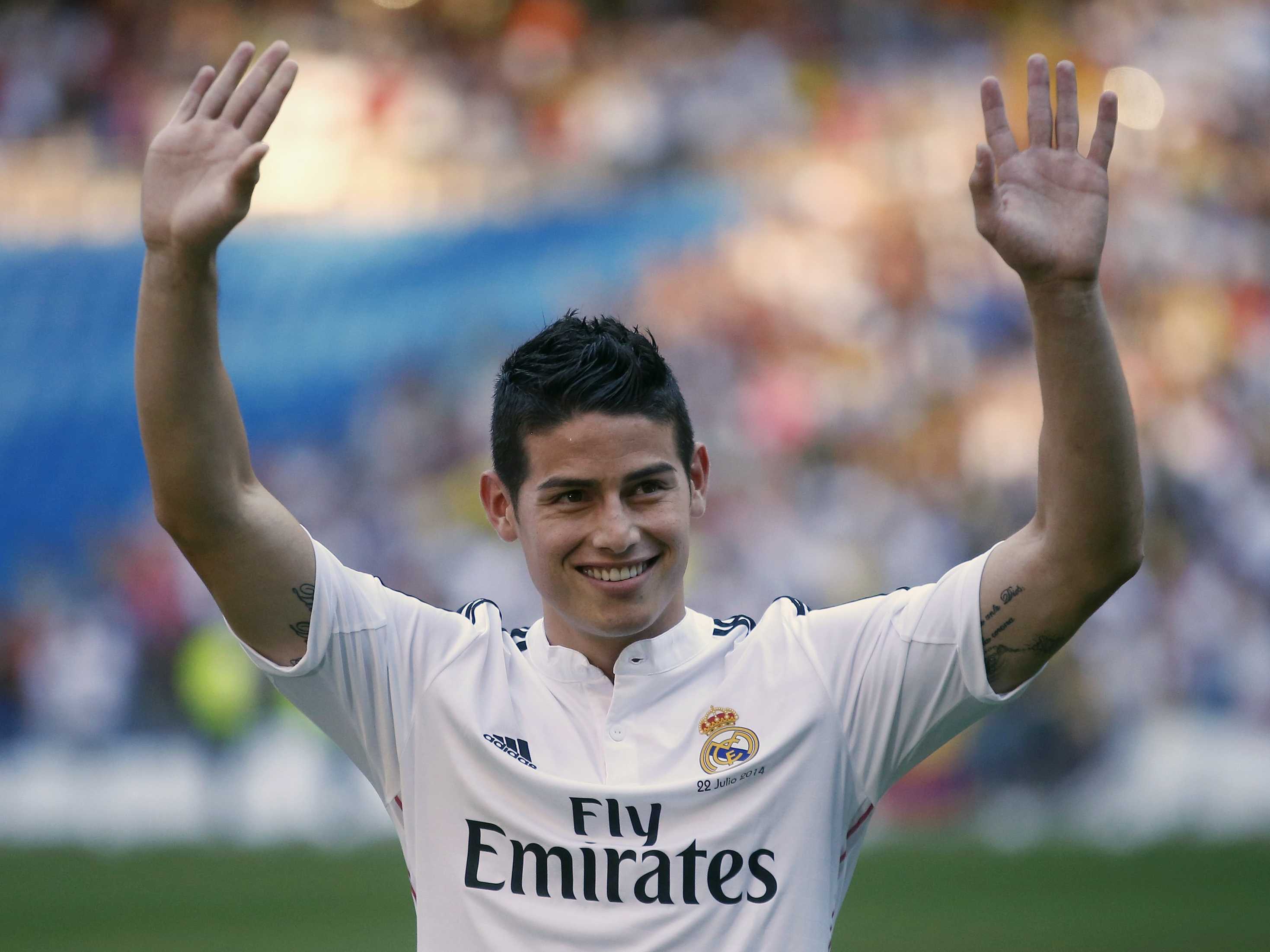 James Rodriguez - Fly Emirates , HD Wallpaper & Backgrounds