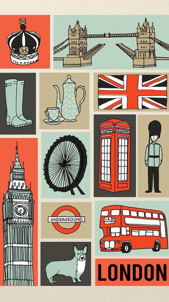 Hermoso, Inglaterra, Wallpaper, Fondodepantalla - London Cute Wallpapers Iphone , HD Wallpaper & Backgrounds