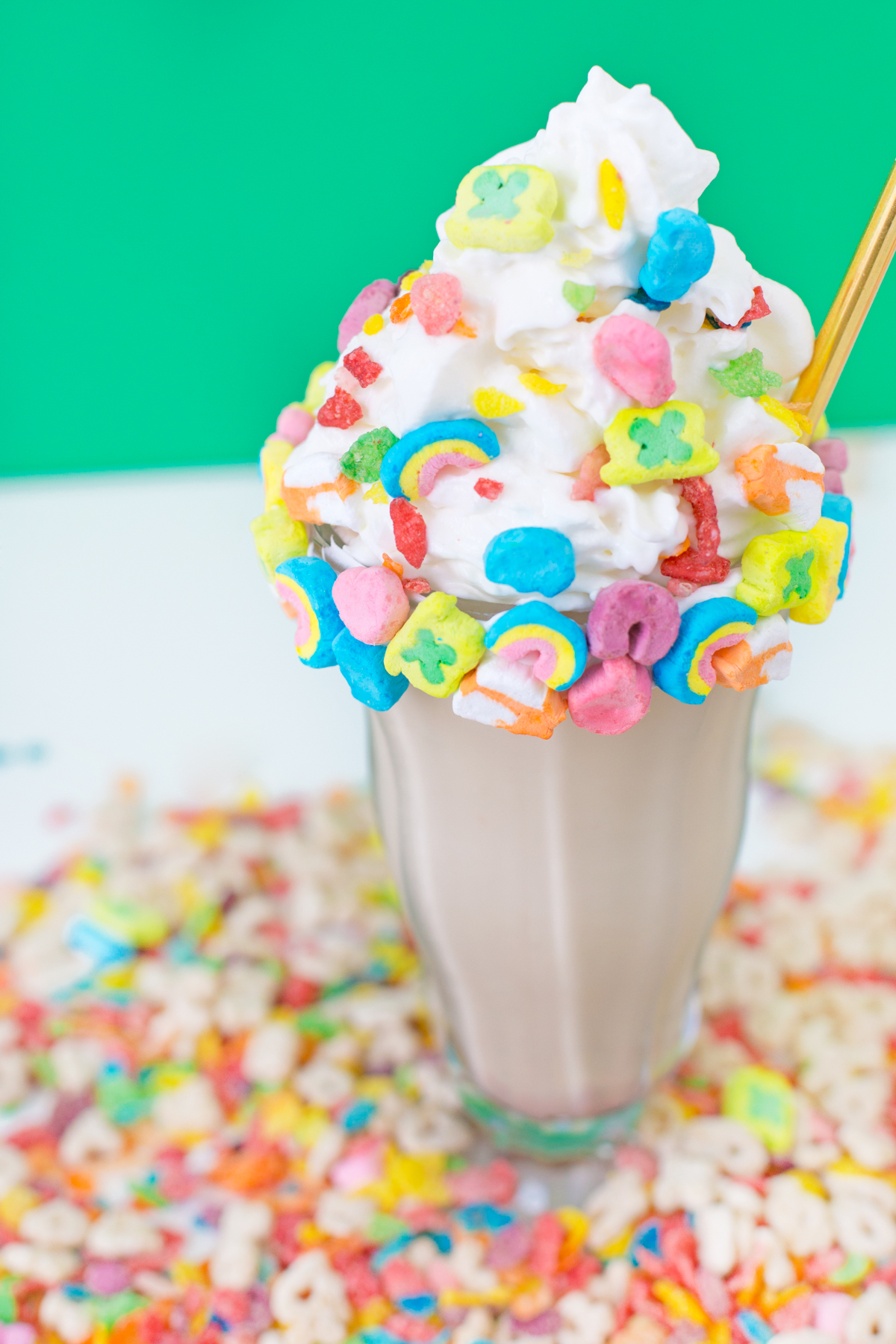 Colorful Cereal - Rainbow Cereal In Cone , HD Wallpaper & Backgrounds