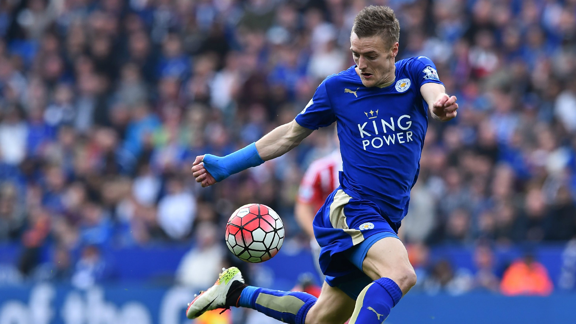 Hd Jamie Vardy Leicester City - English Premier League Players 2017 , HD Wallpaper & Backgrounds