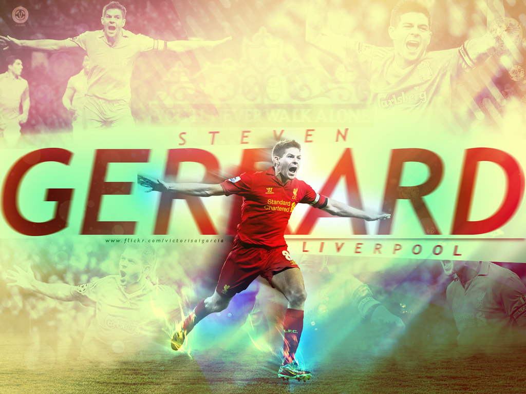 Gerrard Tags - Kick Up A Soccer Ball , HD Wallpaper & Backgrounds