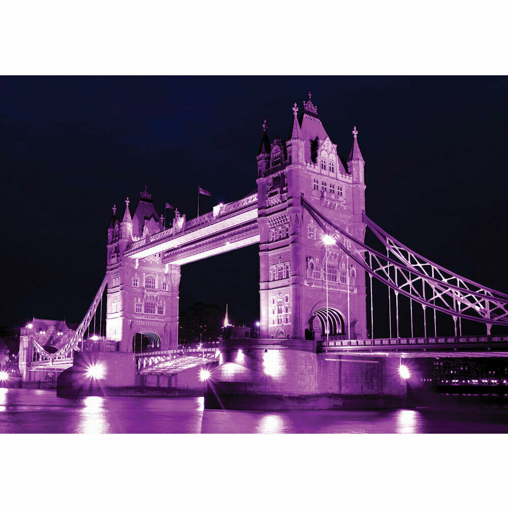 Foto Mural London Puente Atracciones Inglaterra Torre - London Bridge Black And White , HD Wallpaper & Backgrounds