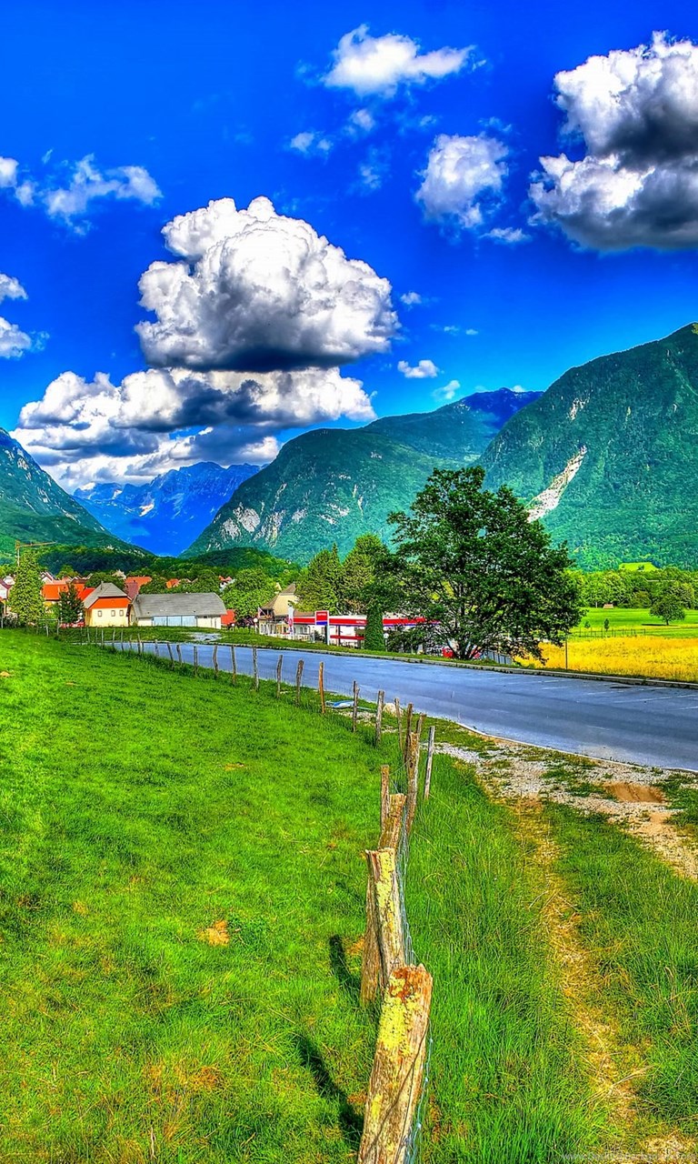 Slovenian Beautiful Scenery Wallpapers Hd Download - Mobile Wallpaper Hd Scenery , HD Wallpaper & Backgrounds