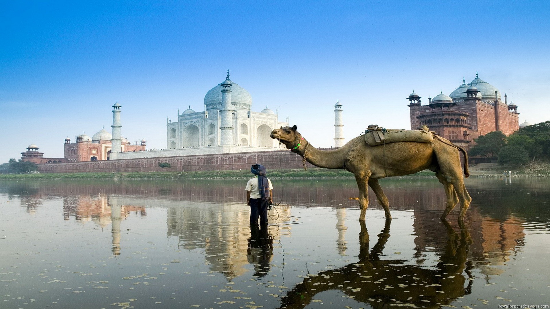 Travel To India Photography Wallpaper 3497 Ongur - Yamuna River Agra , HD Wallpaper & Backgrounds