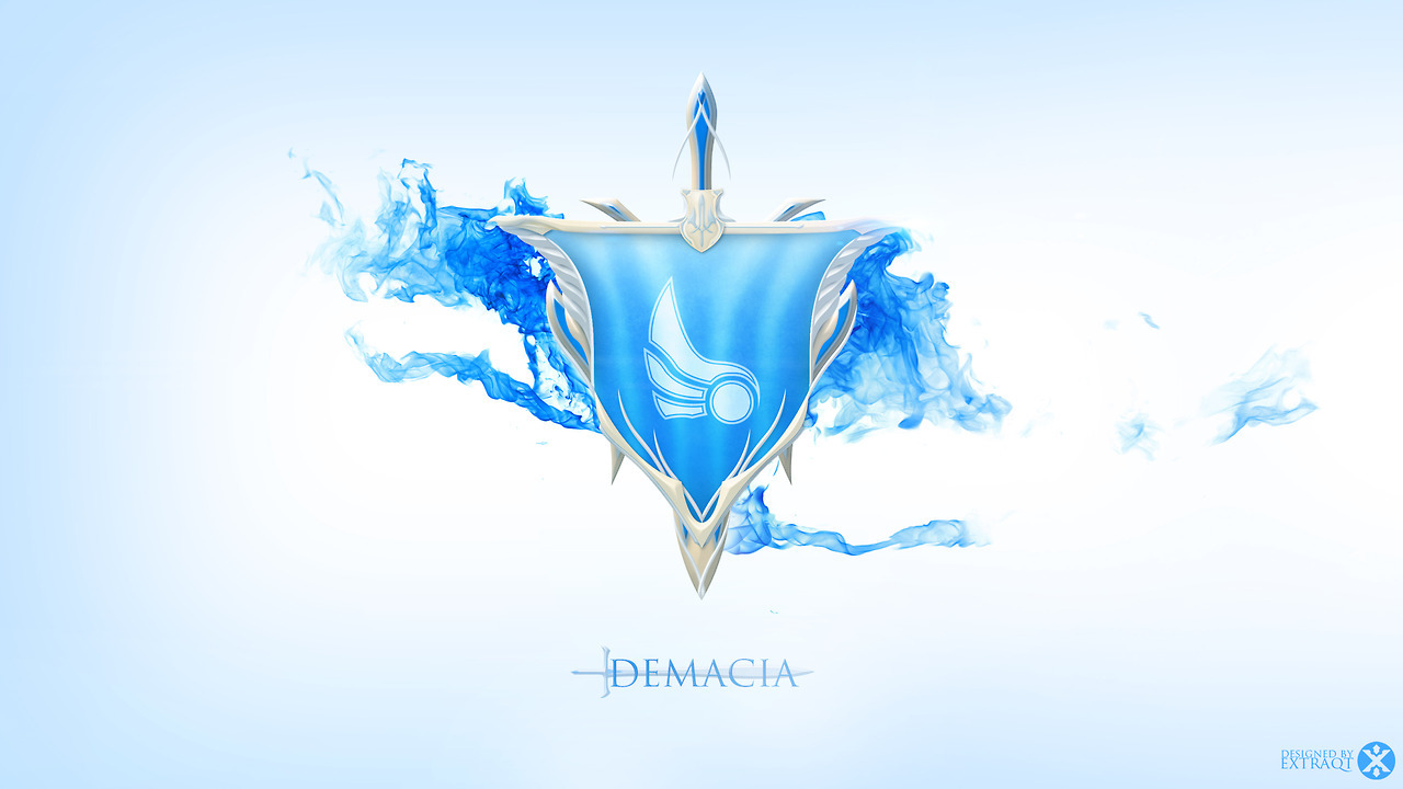 League Of Legends Demacia Wallpaper Download It Here - Demacia Logo , HD Wallpaper & Backgrounds