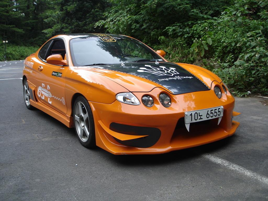 Hyundai Tiburon обвес