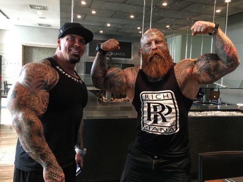 Great Sources Of Inspiration To My Work - Rich Piana And Jens The Beast , HD Wallpaper & Backgrounds