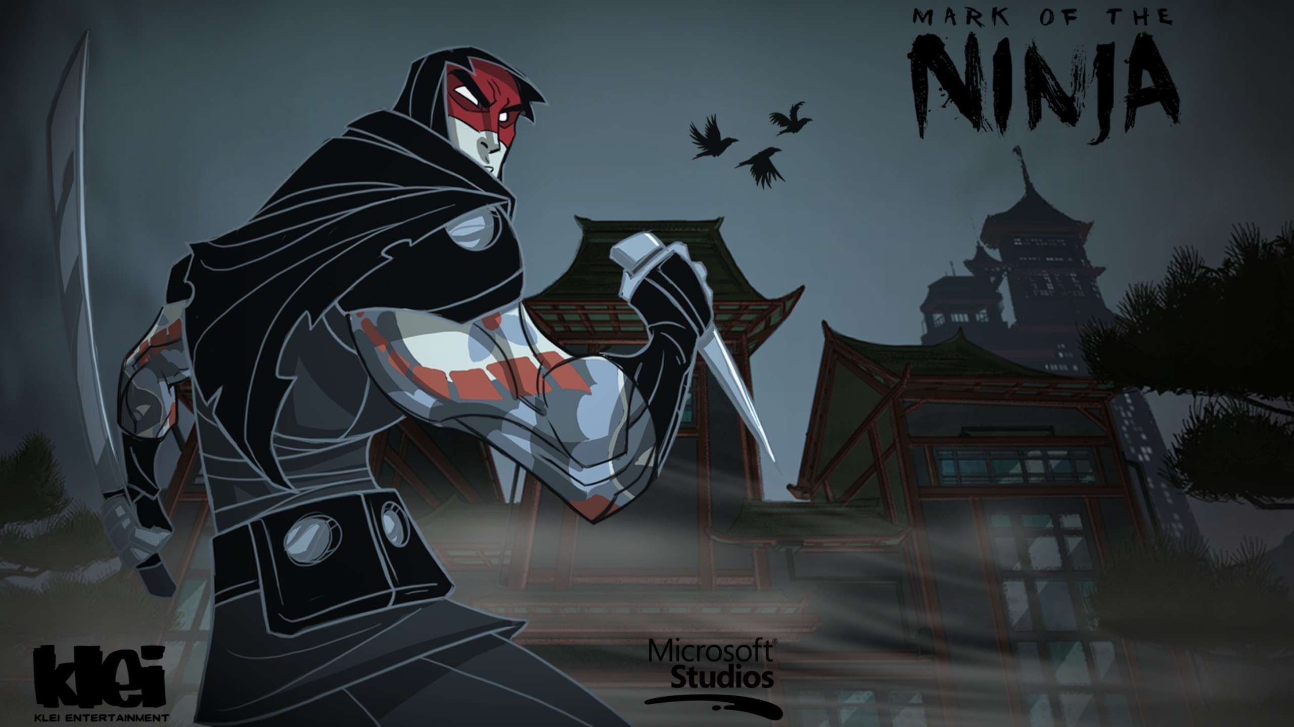 Mark Of The Ninja, Video Games - Mark Of The Ninja , HD Wallpaper & Backgrounds
