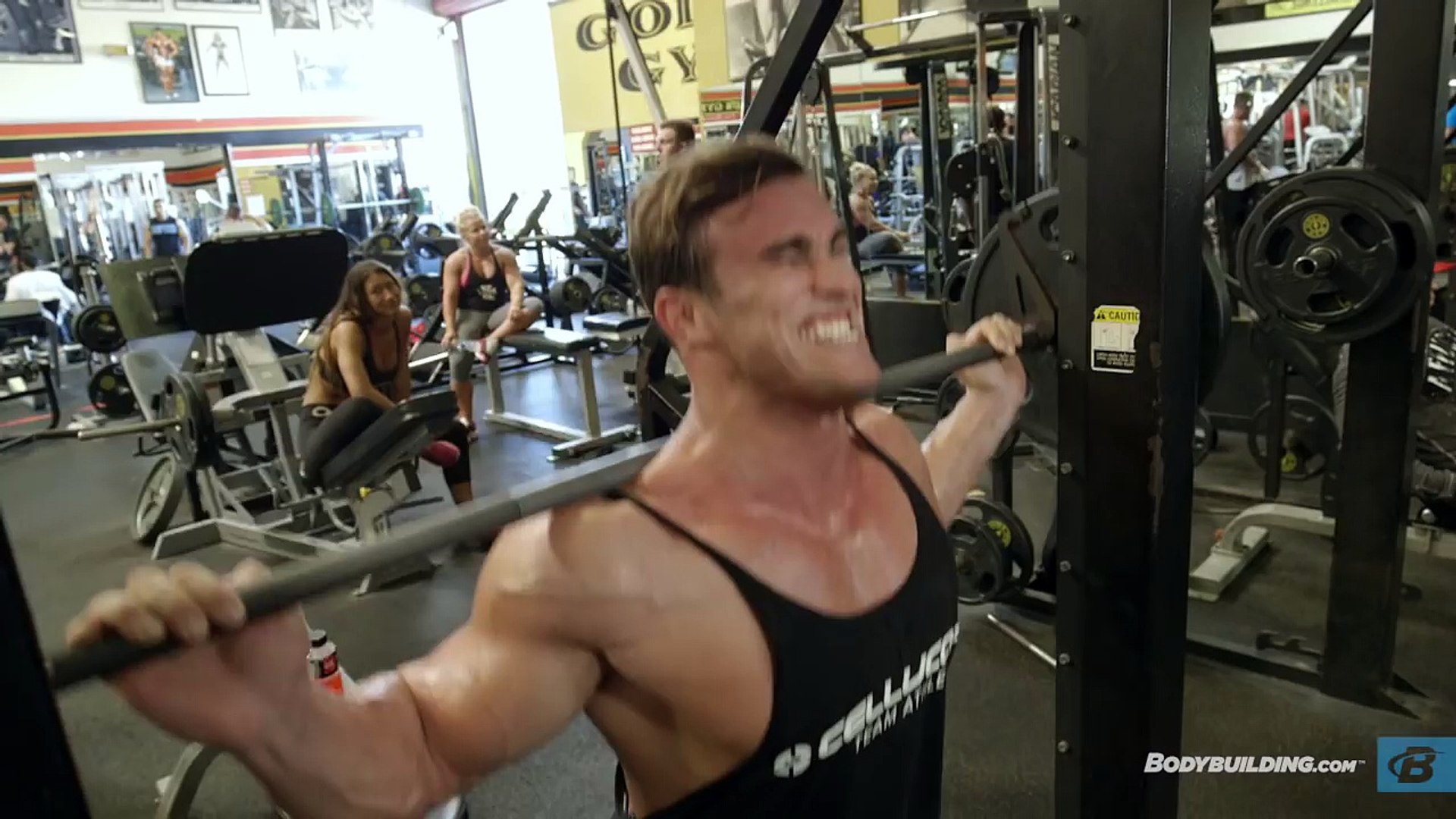 Calum Von Moger S 6-week Mass Training Program Building - Gym , HD Wallpaper & Backgrounds