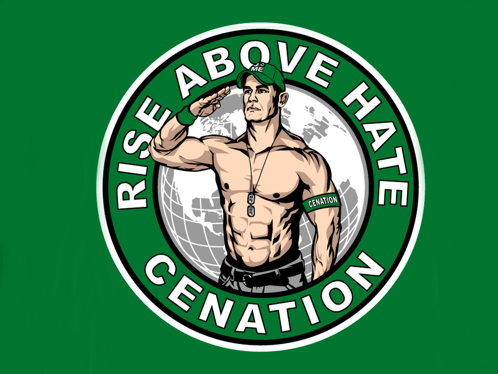 John Cena Rise Above Hate Cenation Wallpaper All Wallpapers - John Cena Logo Hd , HD Wallpaper & Backgrounds