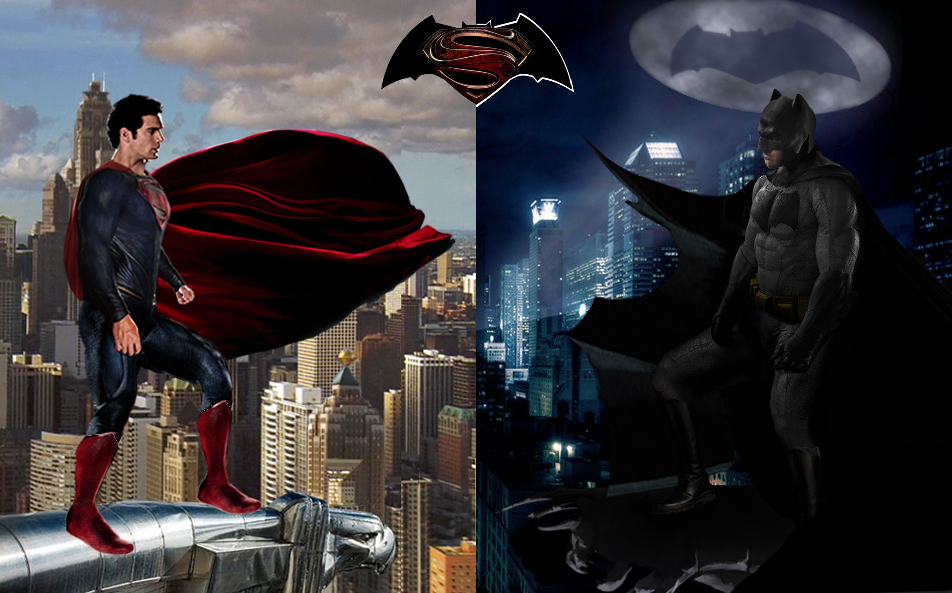 Batman And Superman Wallpaper Backgrounds Hd Download - Batman Vs Superman Classic , HD Wallpaper & Backgrounds
