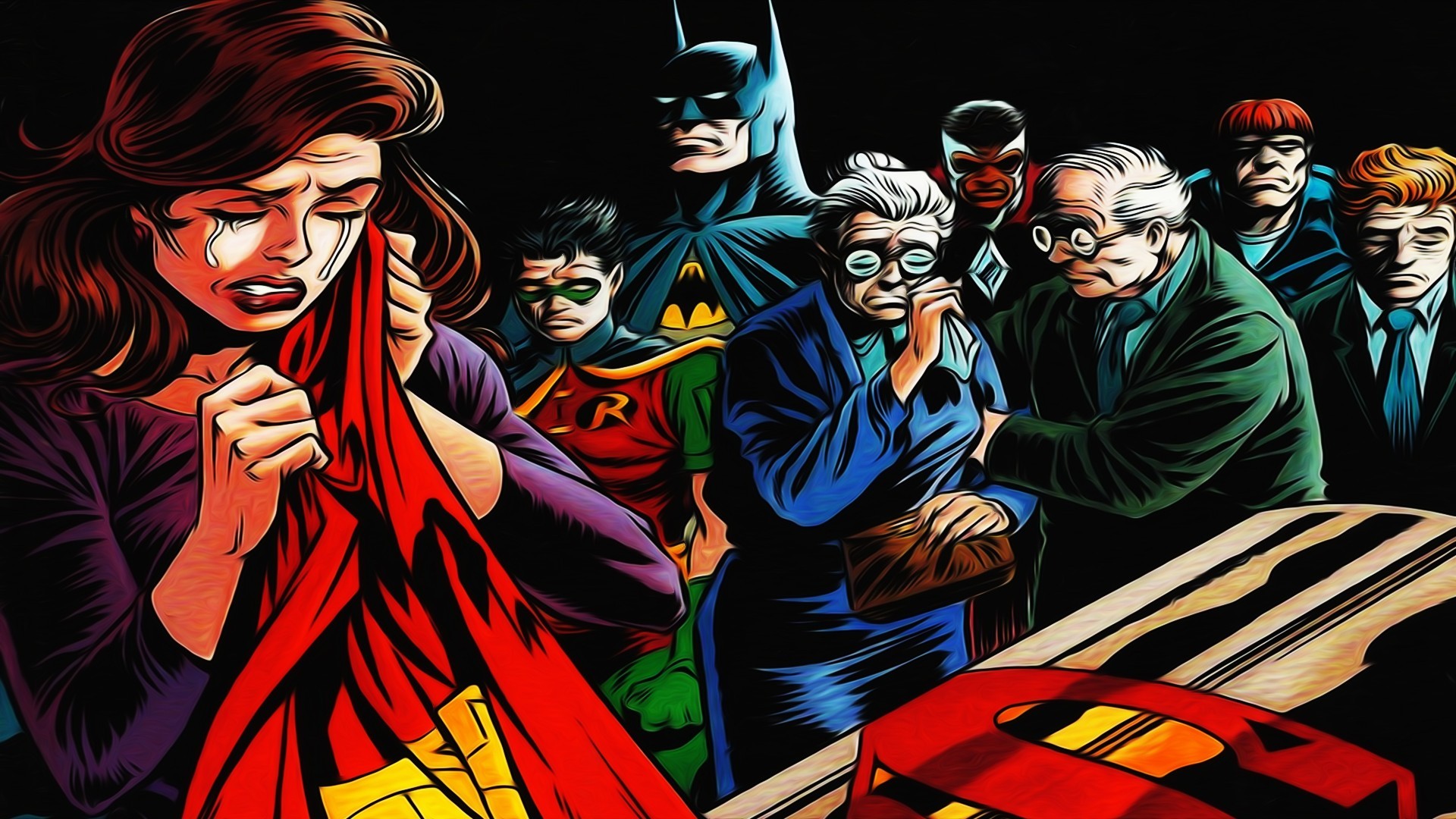Cartoons Batman Dc Comics Superman Wallpaper - افلام كرتون سوبر مان , HD Wallpaper & Backgrounds