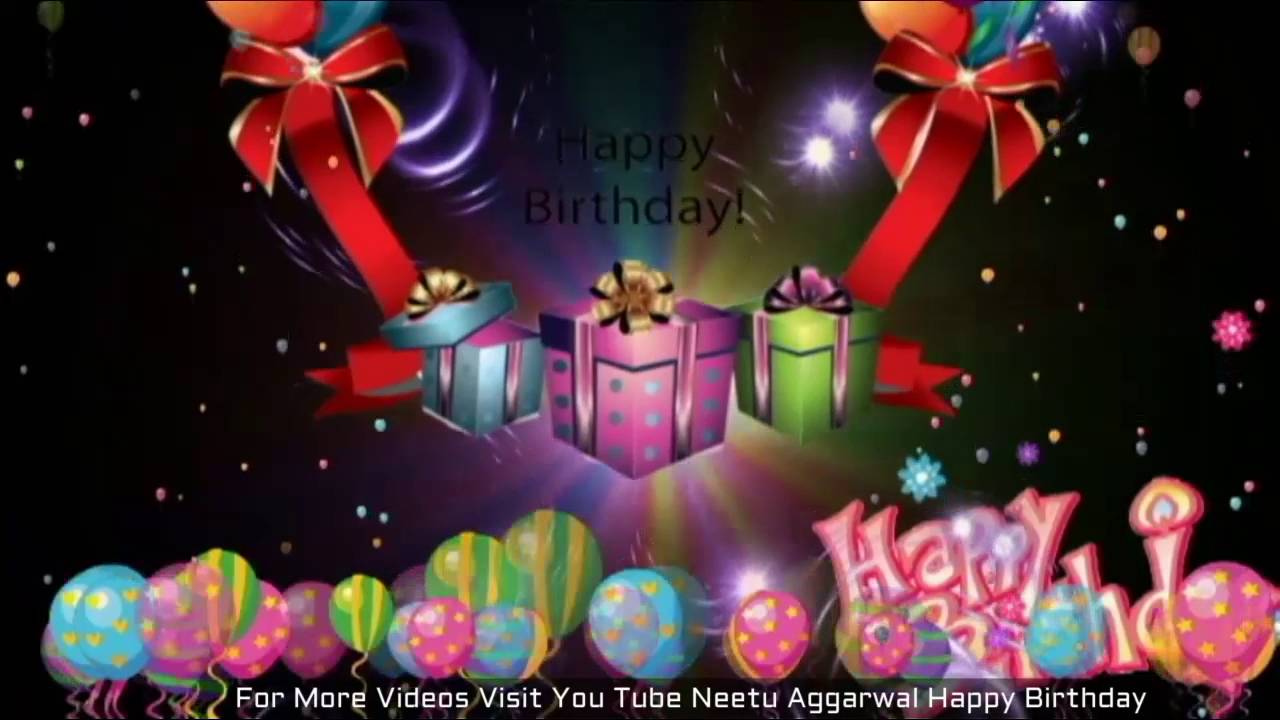 Happy Birthday Song,e-card, Wallpaper,whatsapp Video - Happy Birthday Sms , HD Wallpaper & Backgrounds