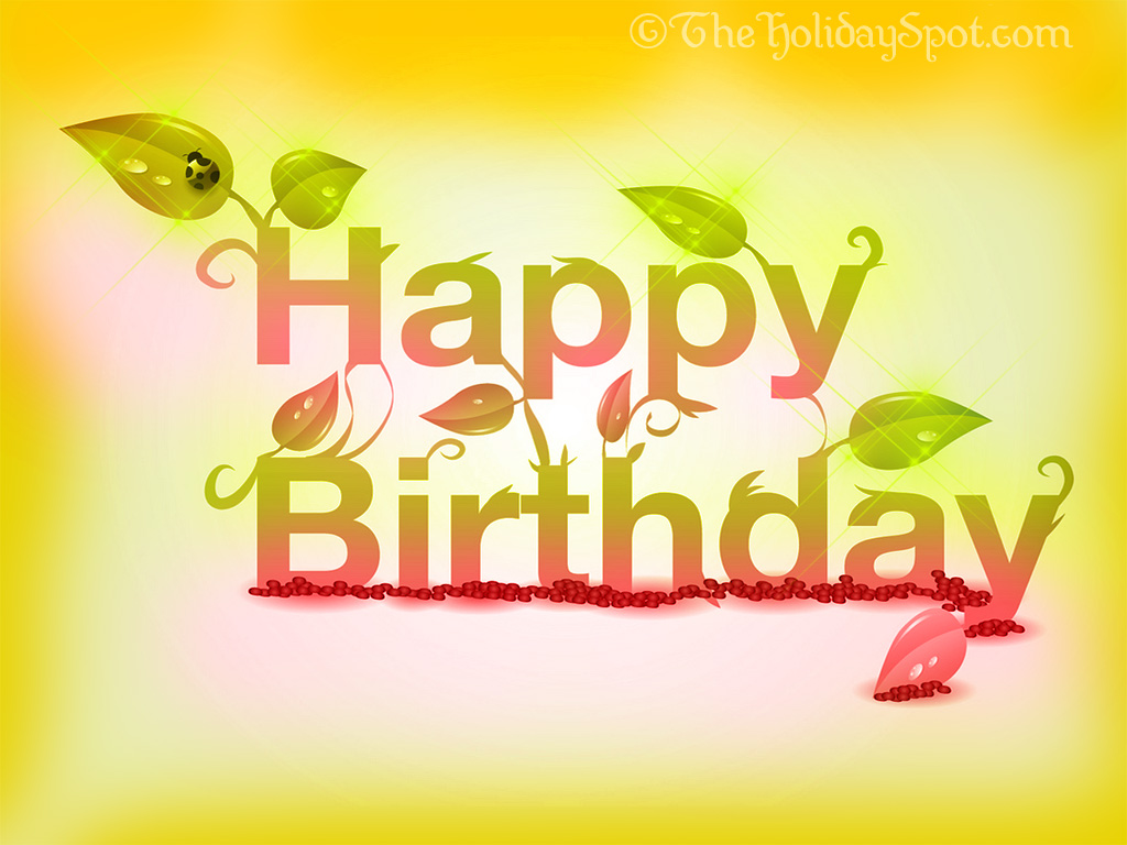 Hd Happy Birthday Wallpaper New - New Happy Birthday Wishes , HD Wallpaper & Backgrounds